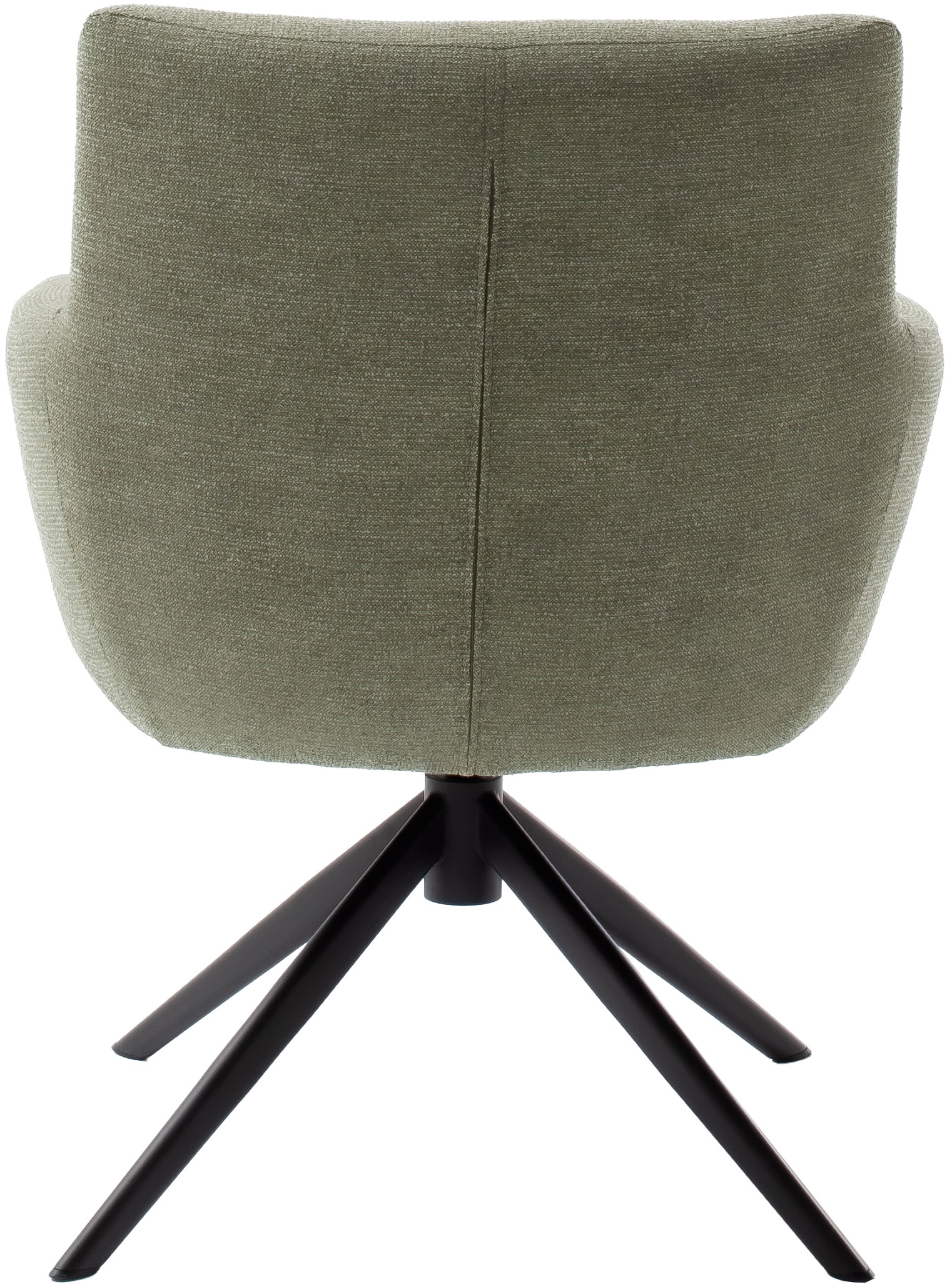 MCA furniture 4-Fußstuhl »WILSON Esszimmerstuhl, Armlehnstuhl, Polsterstuhl, modern«, (Set), 2 St., Flachgewebe, Stuhl, Armlehnenstuhl, drehbar, Taschenfederkern, belastbar 160 kg,XXL