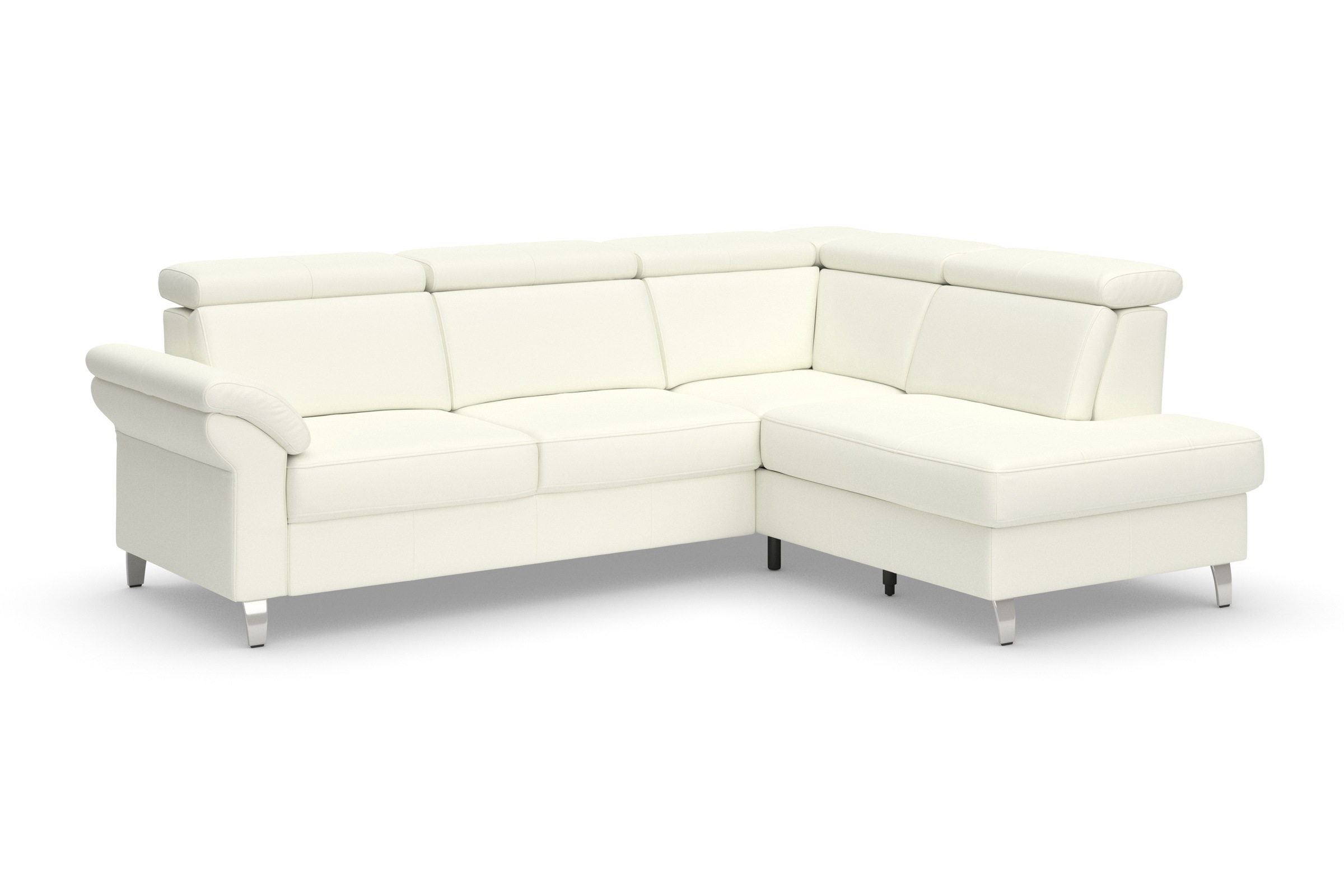sit&more Ecksofa, inklusive Kopfteilverstellung, wahlweise mit Bettfunktion und Bettkasten