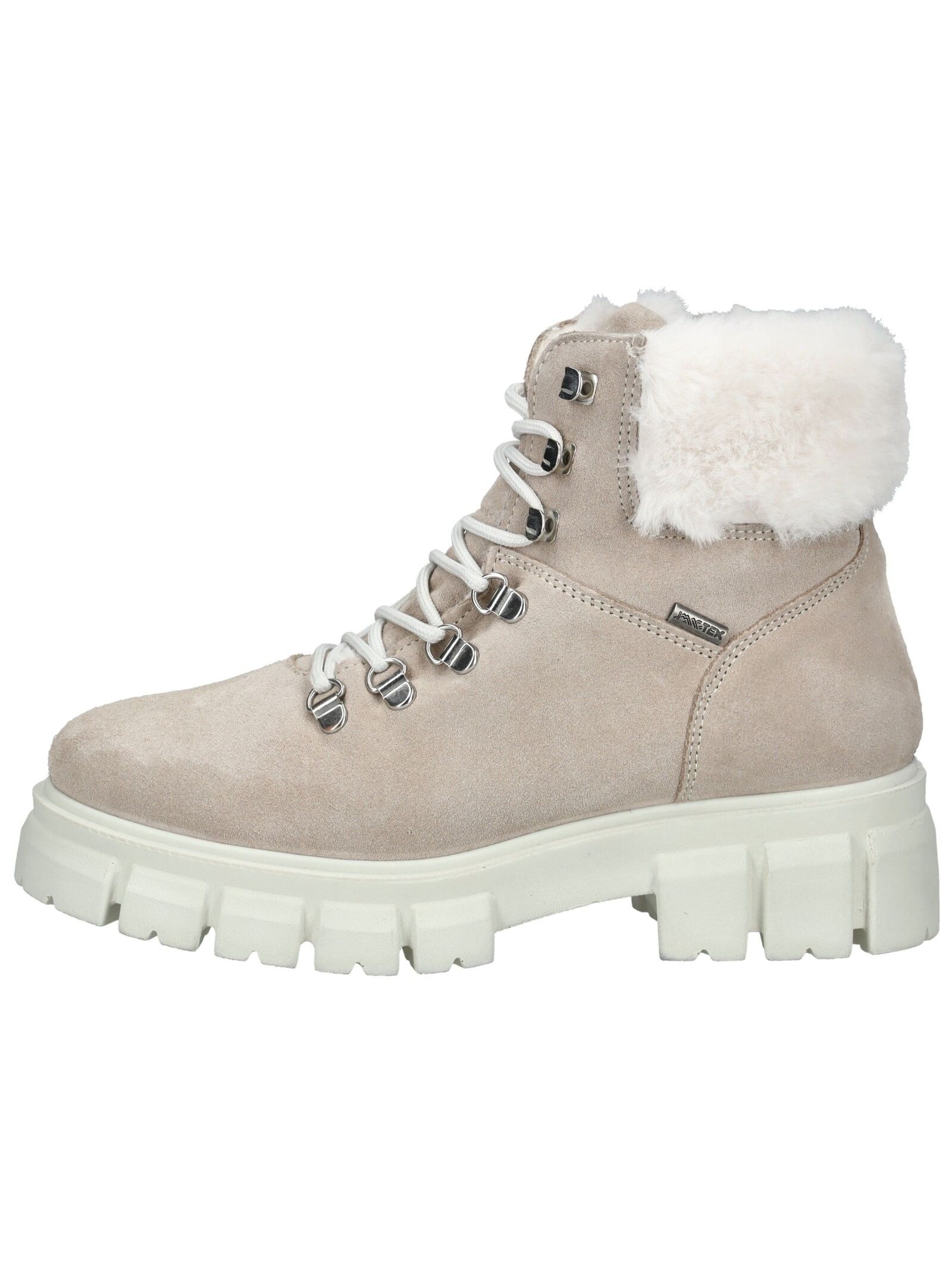 Imac Schnürstiefelette "Imac Stiefelette Veloursleder" günstig online kaufen