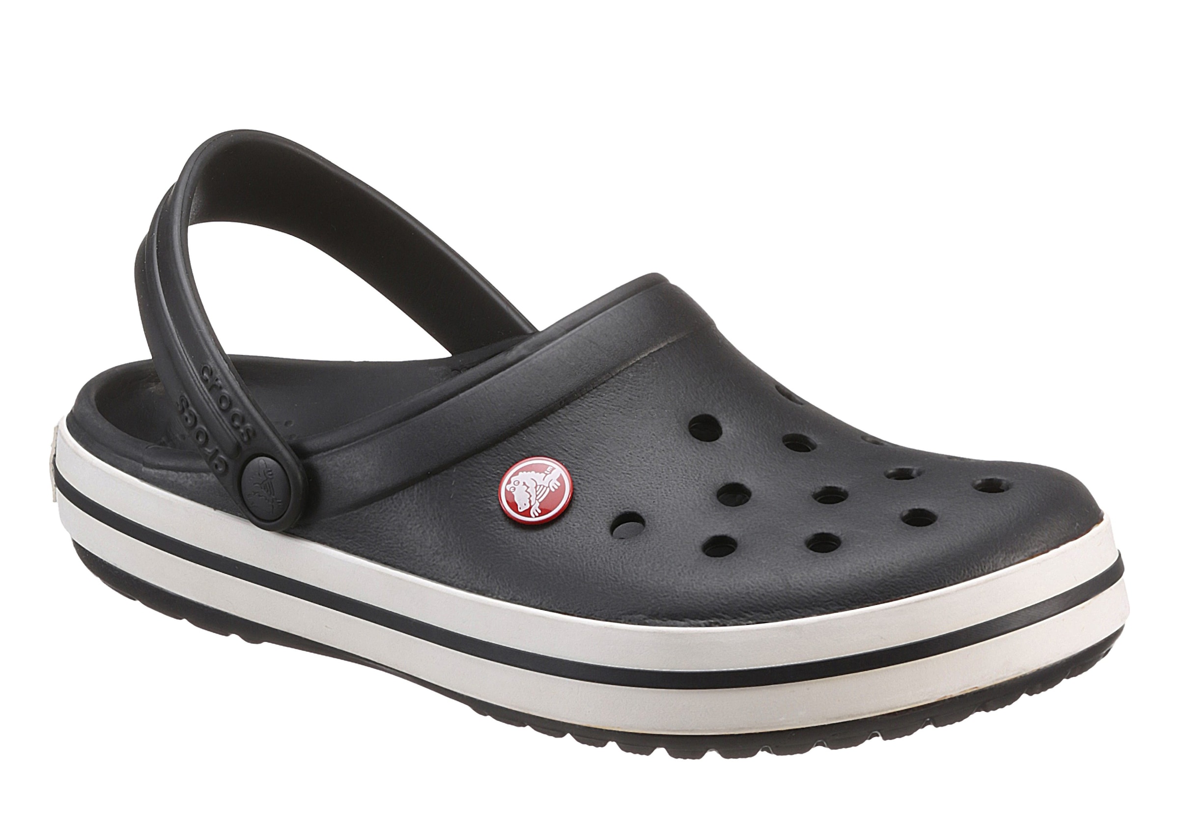 Crocs Clog »Crocband«, Sommerschuh, Gartenschuh, Poolslides, mit farbiger Laufsohle