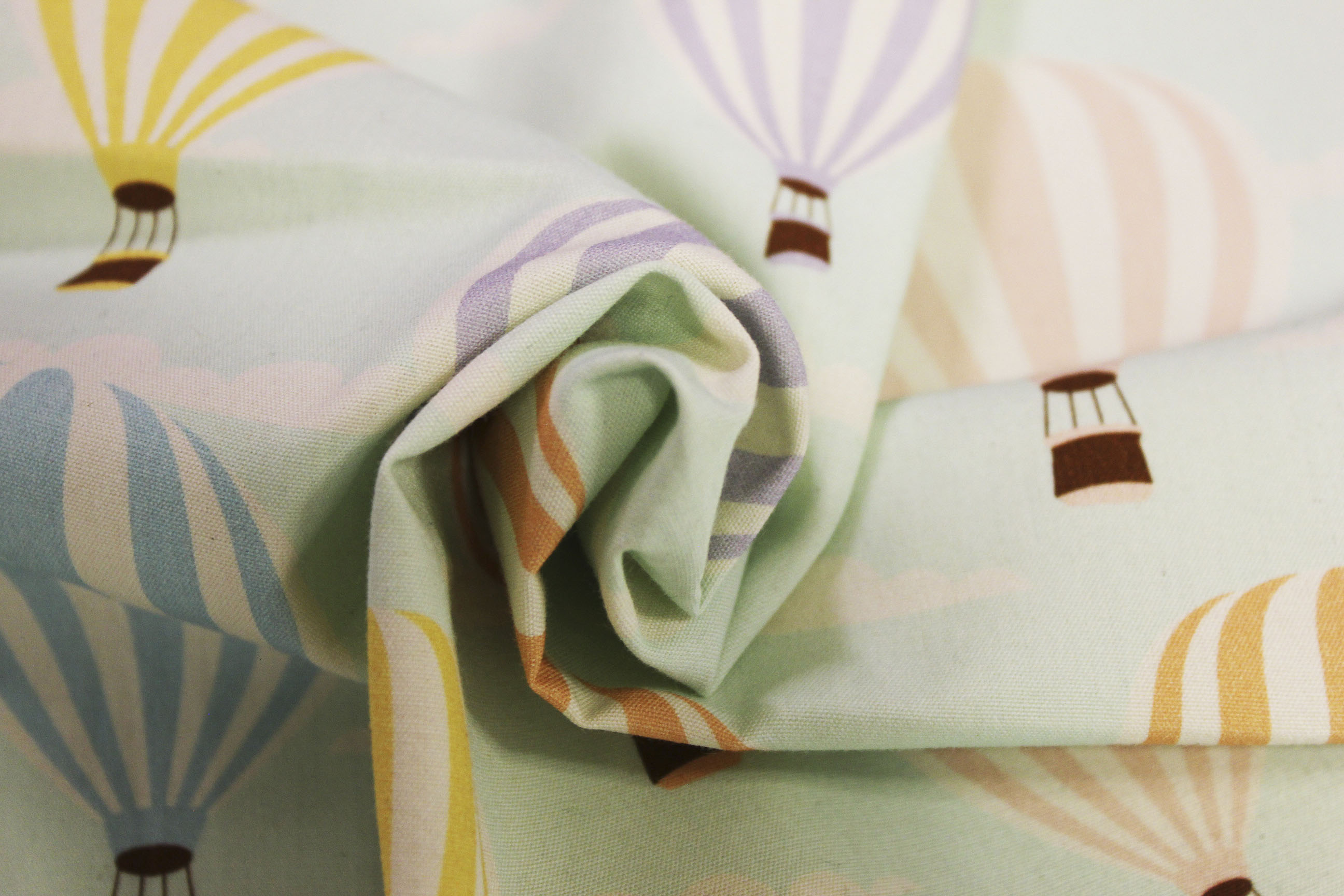 Thumbnail - Adam Vorhang "Balloons" Ösen 1 Stk. tlg. aus Bio-Baumwolle, Made in Germany