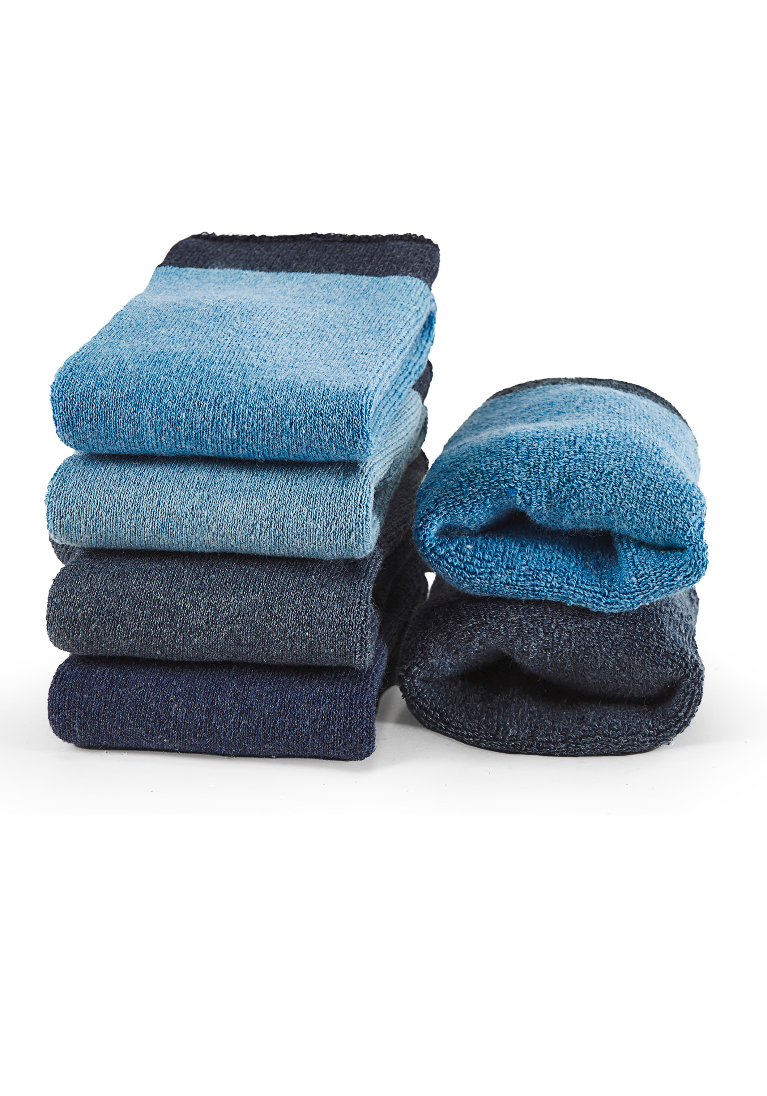 Thumbnail - Lavana Kuschelsocken Packung, 4 Stk. tlg. mit Innenfrottee