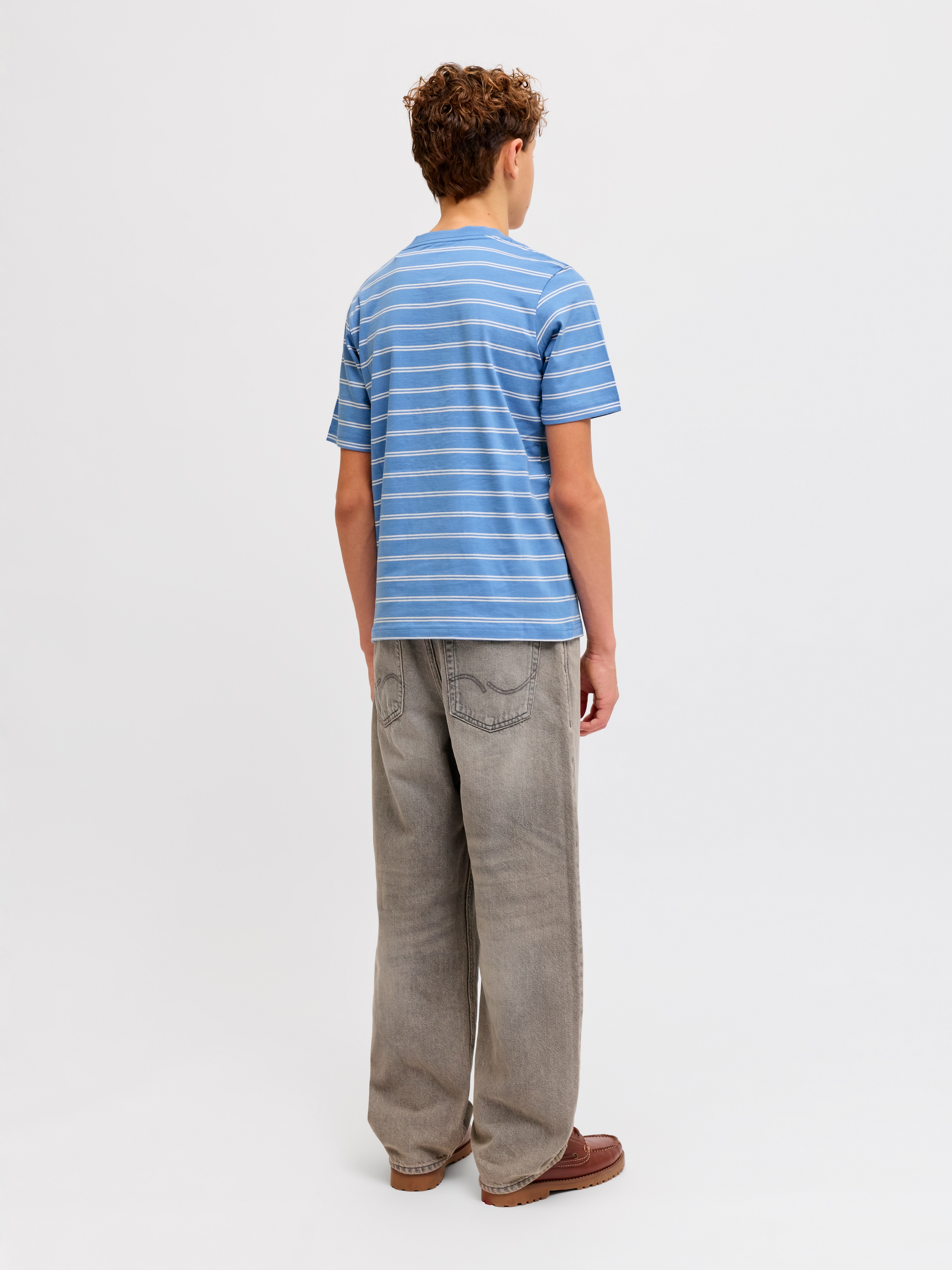 Jack & Jones Junior T-Shirt »JORNORREBRO STRIPE TEE SS CN JNR«