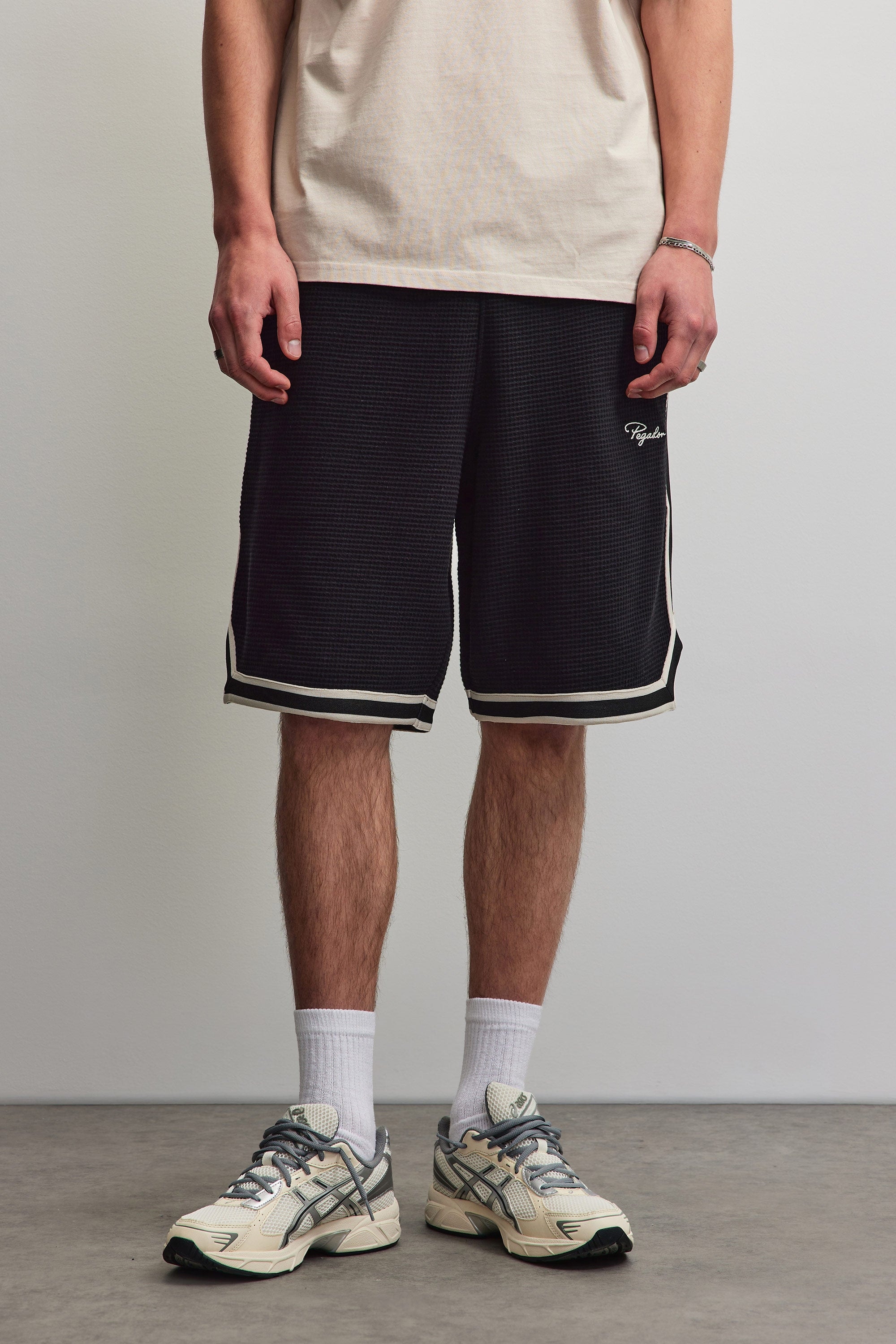 PEGADOR Shorts "SIGNAR WAFFLE BASKETBALL SHORTS"