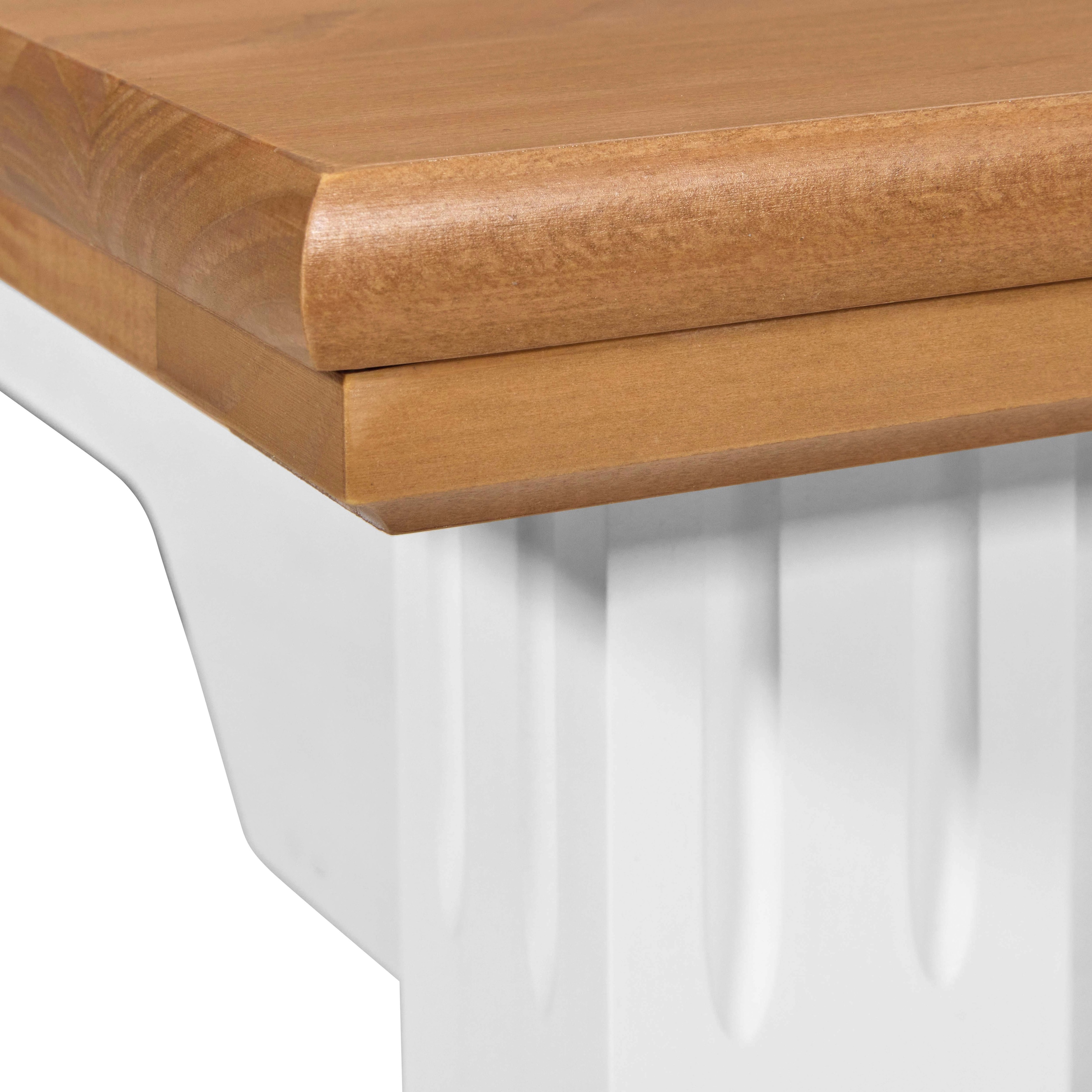 Inter Link Esstisch »Halmaro aus massiver Kiefer, weiss/braun lackiert, 160 x 90 x 76,5 cm« 1 Stk. tlg. Esszimmertisch im Landhausstil, in 2 Farbvarianten