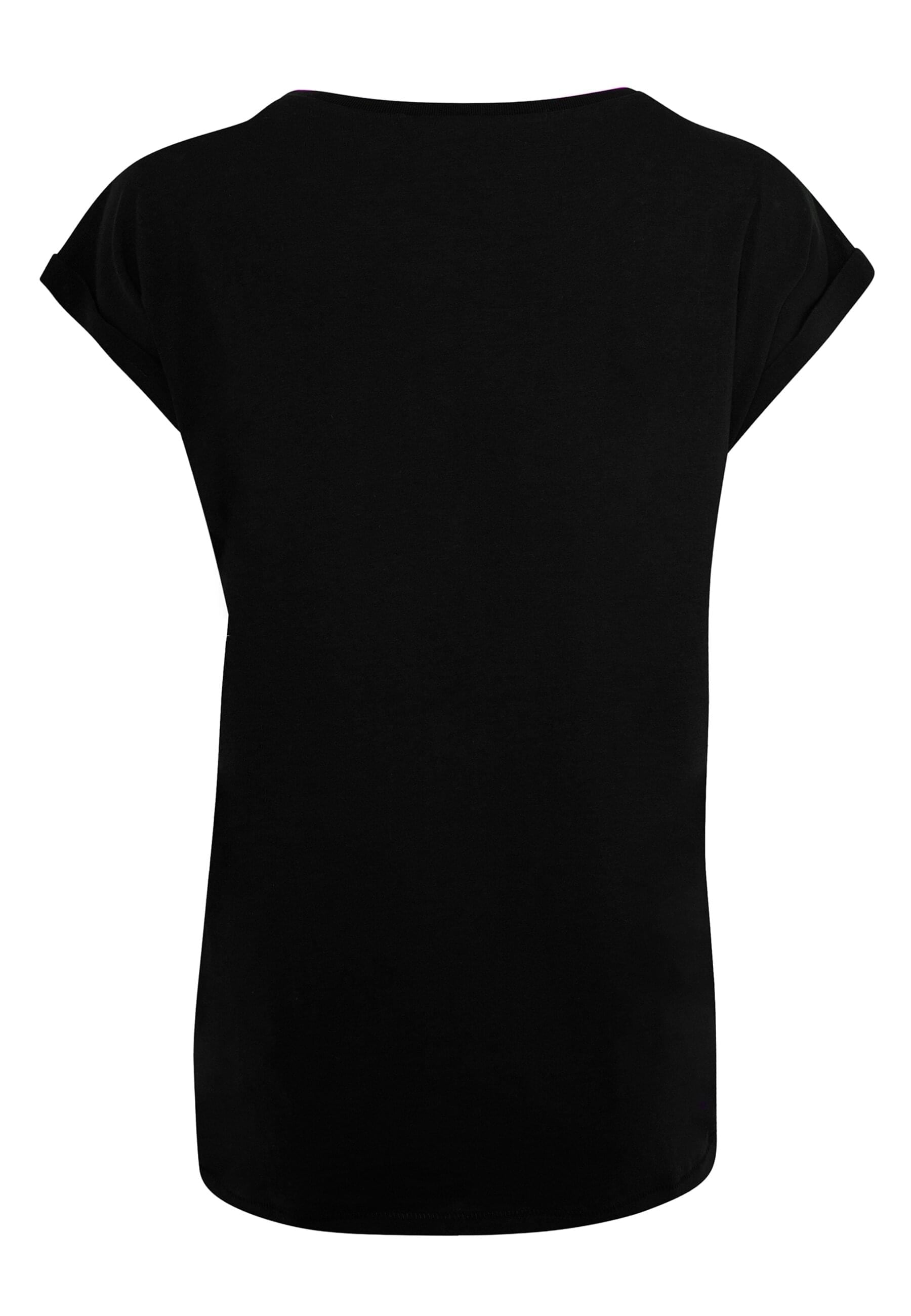 Merchcode T-Shirt »Merchcode Damen Ladies Good Vibes Only Extended Shoulder Tee«, (1 tlg.)
