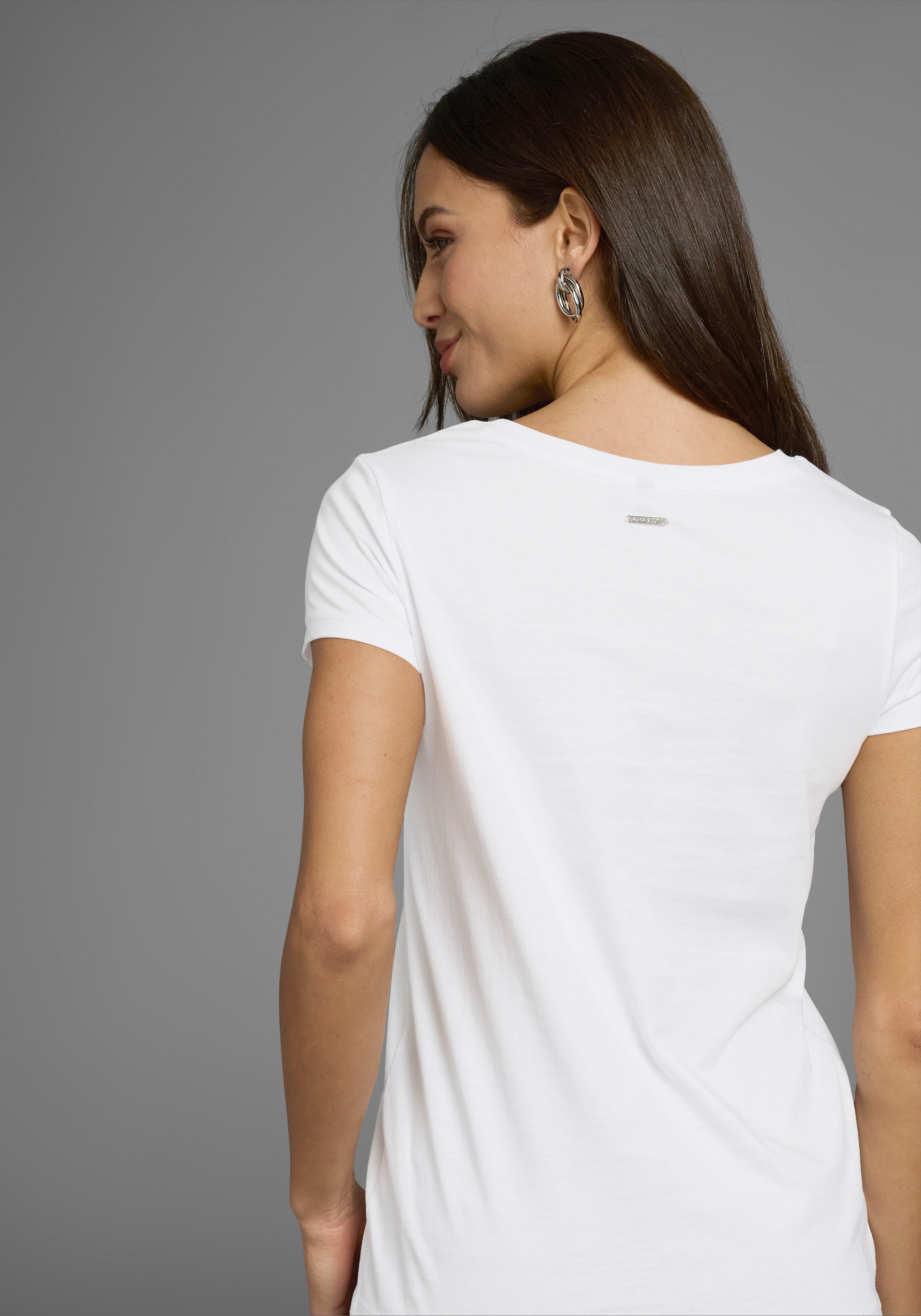 Laura Scott T-Shirt, mit romantischen Floralprint in Pastellfarben - NEUE K günstig online kaufen