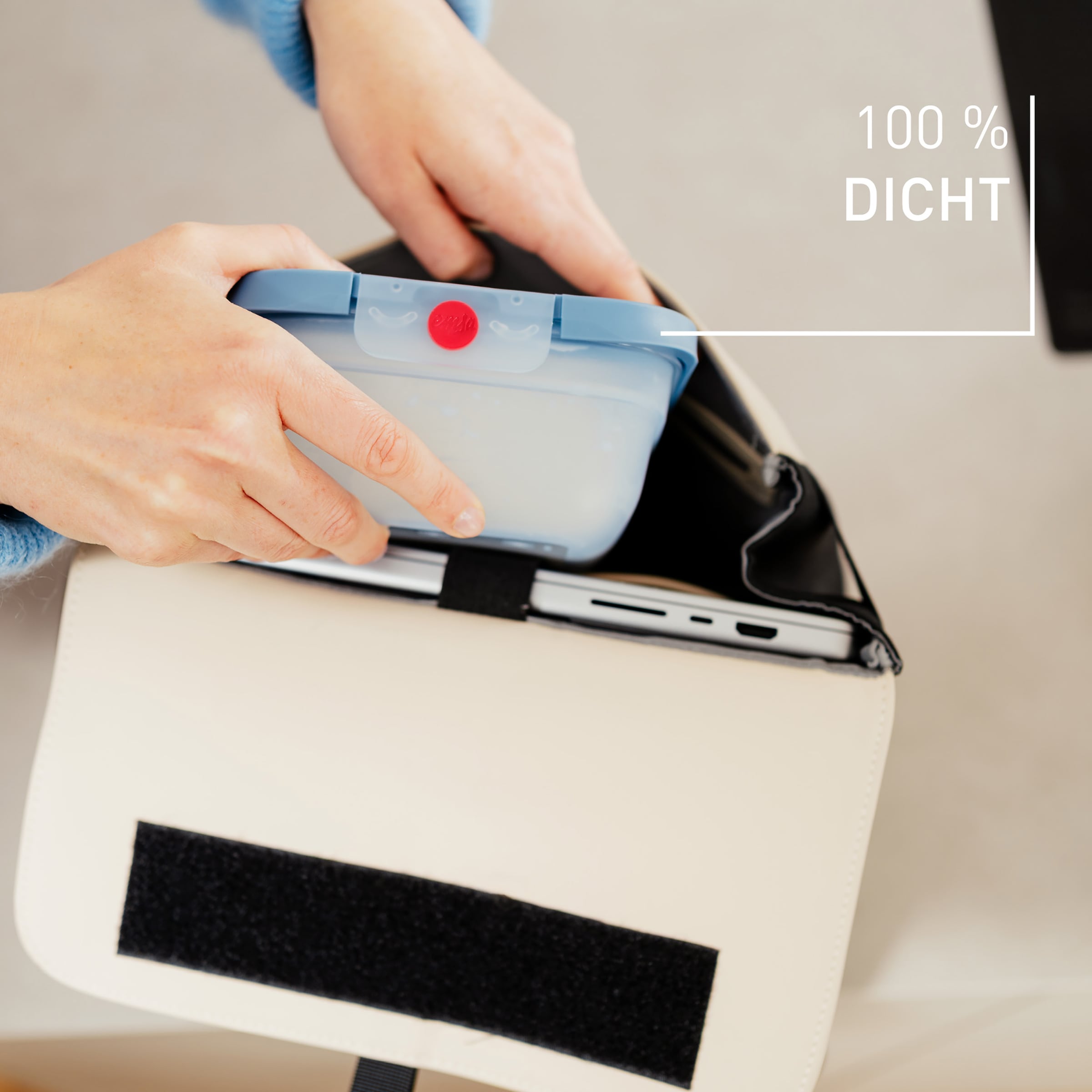 Emsa Frischhaltedose »oneClick« Set, 3 tlg. tlg. verschlossen mit nur 1 x Klick, 100% dicht, made in Germany