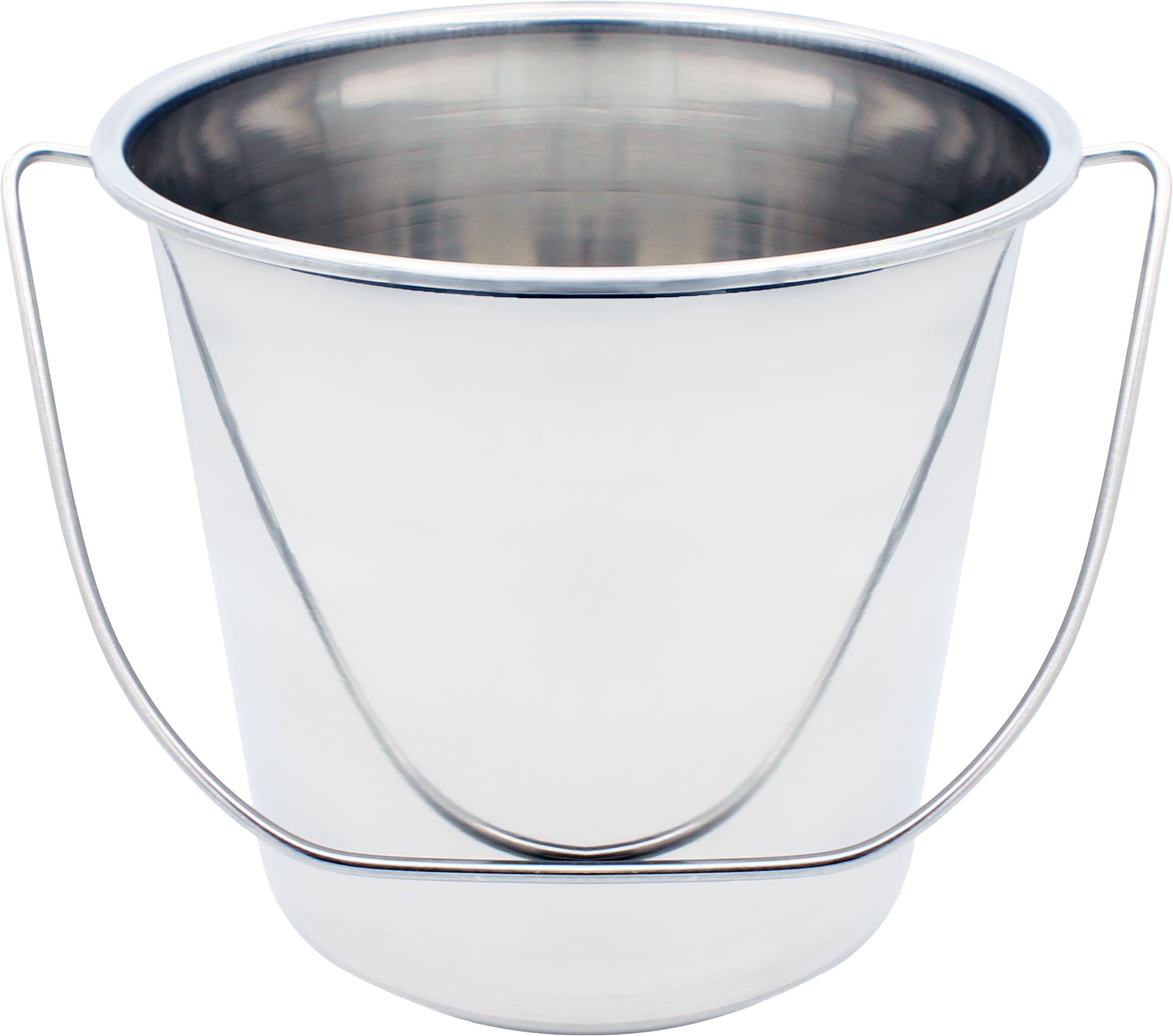 Krüger Mülleimer "Edelstahl Eimer rostfrei, 9 Liter" Stabiler Edelstahlgrif günstig online kaufen