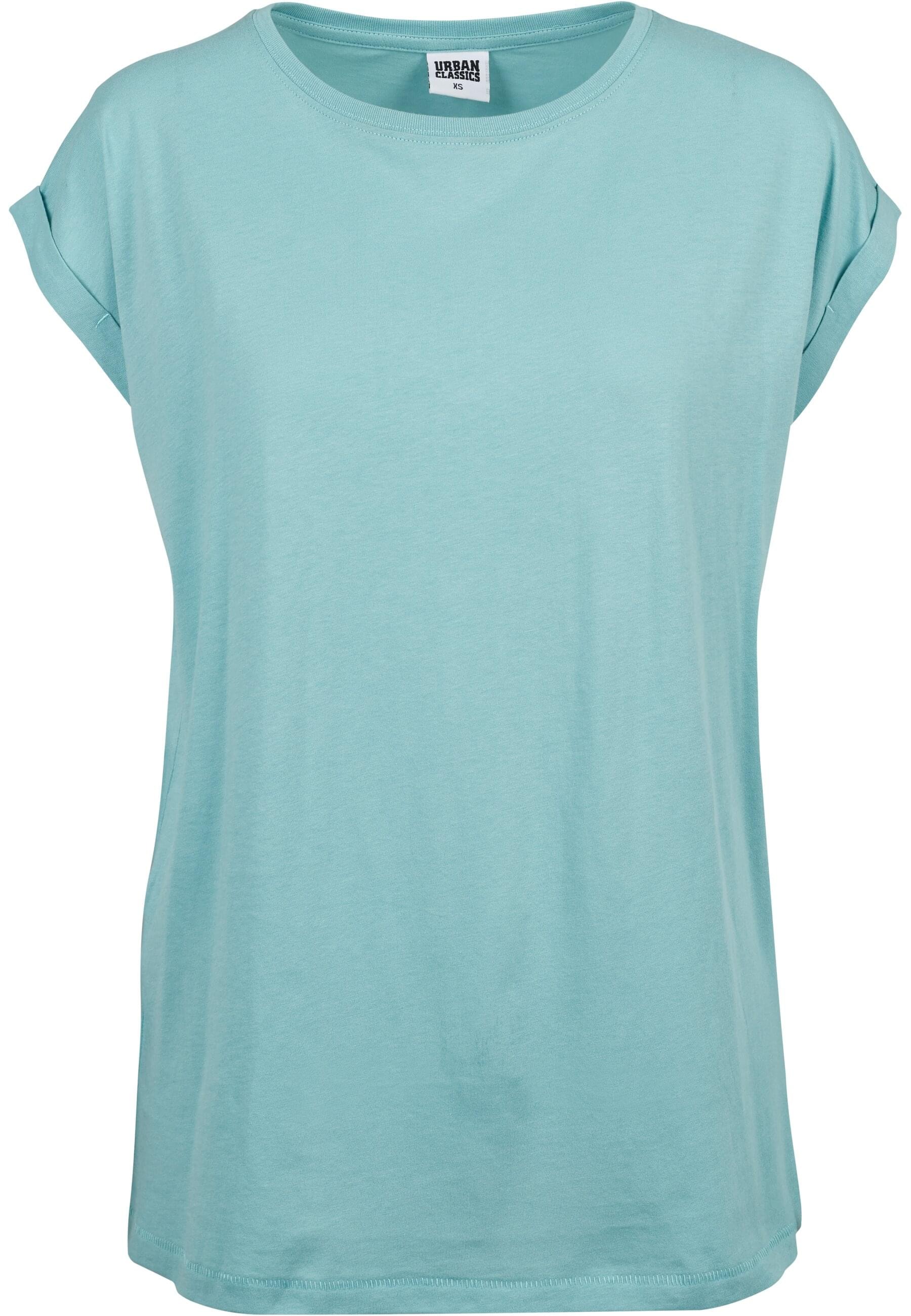 URBAN CLASSICS Kurzarmshirt "Urban Classics Damen Ladies Extended Shoulder günstig online kaufen