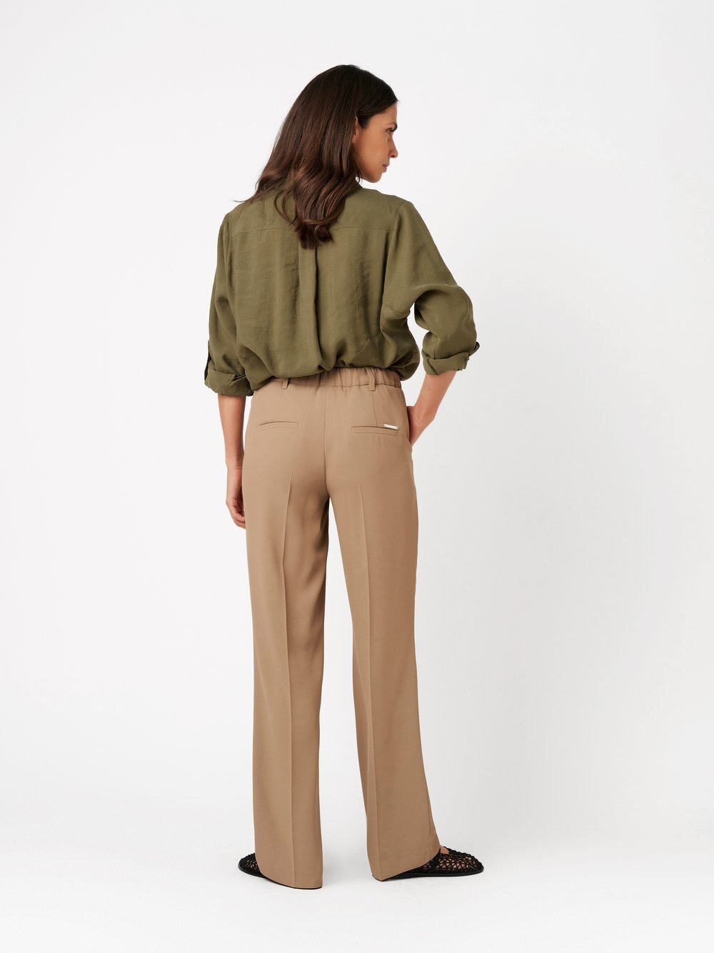 TONI Palazzohose »Luisa Wide«  aus luftigem Twill