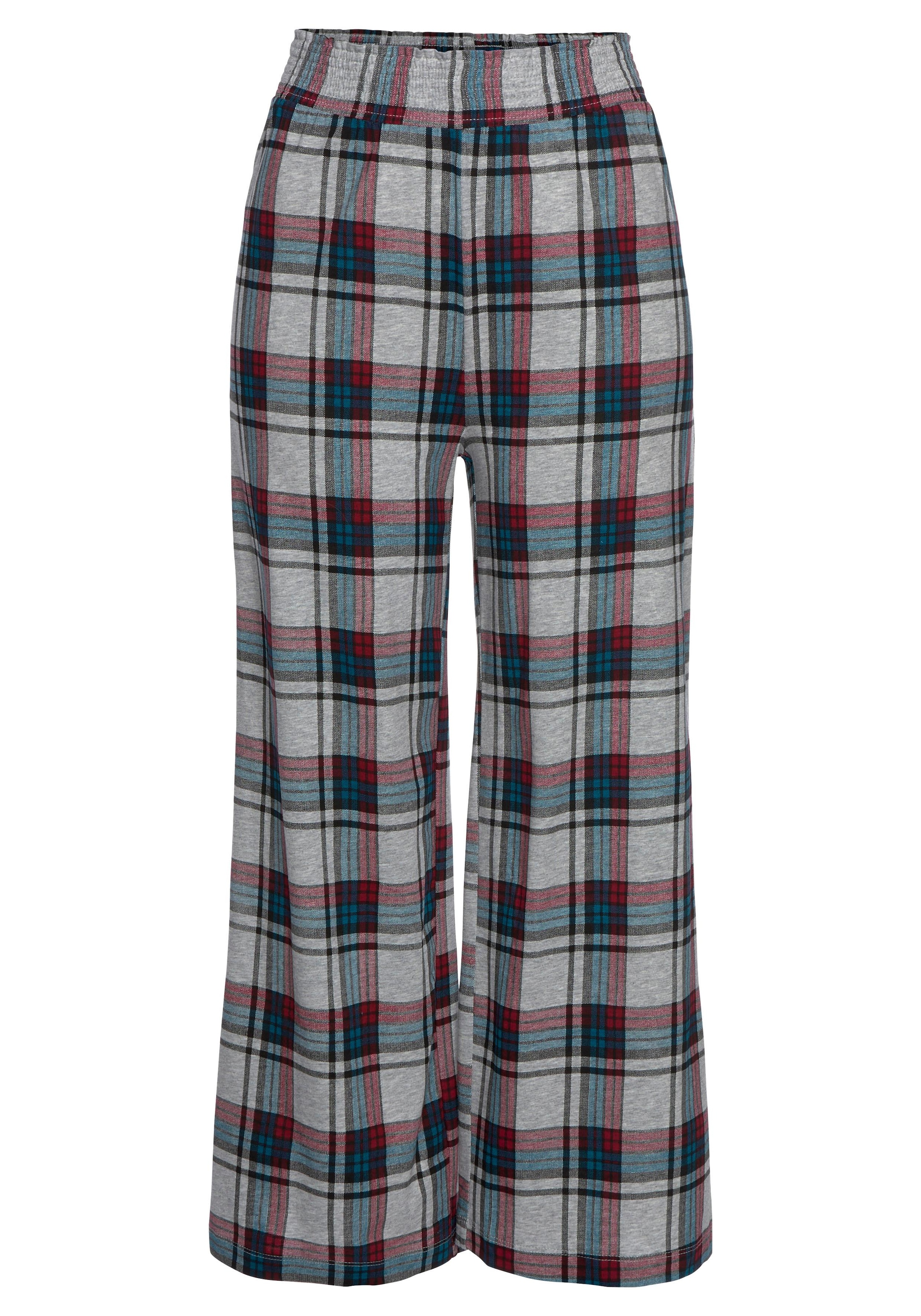 Pyjamahose, für im s.Oliver mit elastischem BAUR ▷ Allover-Muster | Bund