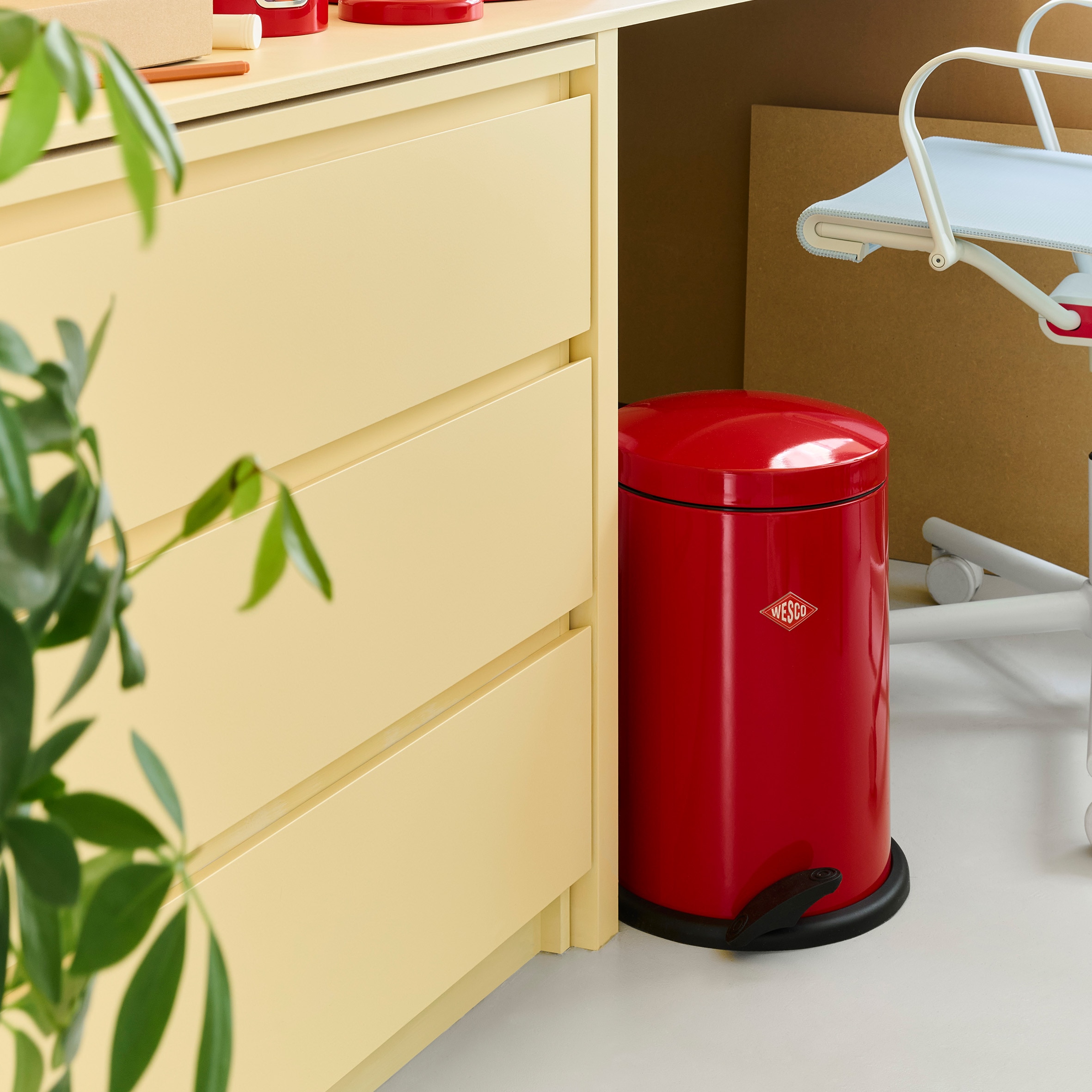 WESCO Mülleimer "116 Alpha" 1 Behälter Tretabfallsammler, 13 Liter günstig online kaufen
