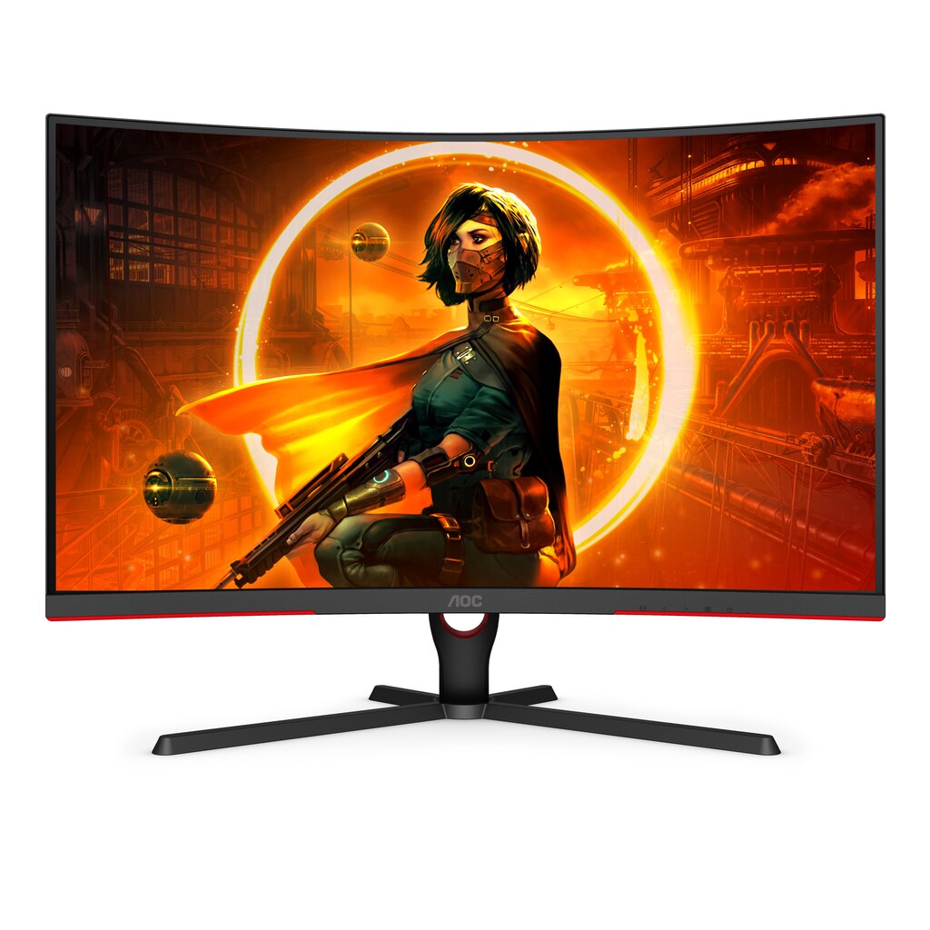 AOC Curved-Gaming-Monitor »C32G3AE/BK«, 80 cm/31,5 Zoll, 1920 x 1080 px, 1 ms Reaktionszeit, 165 Hz