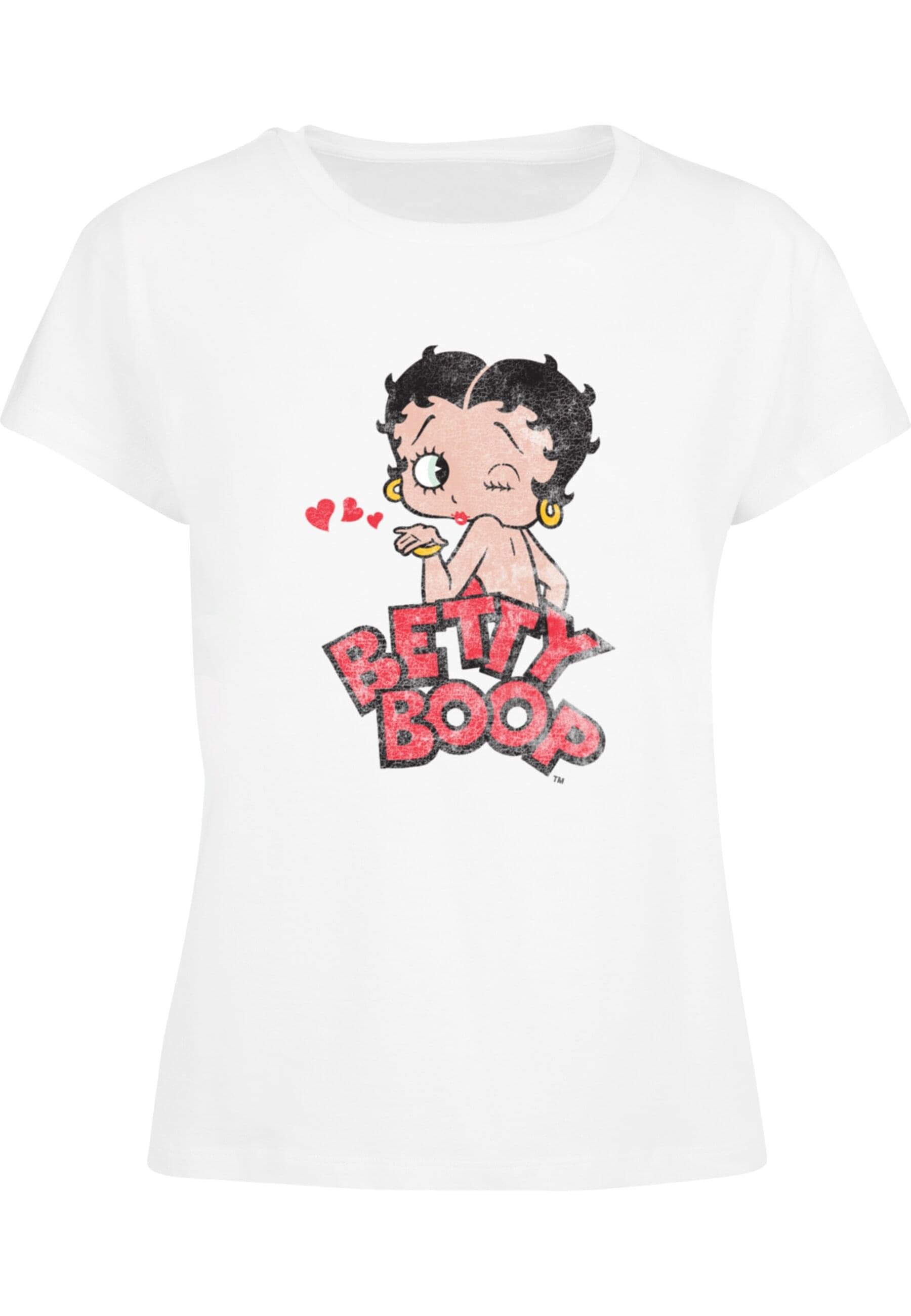 Merchcode T-Shirt "Merchcode Ladies Betty Boop - Faded Graphic Print Box Te günstig online kaufen