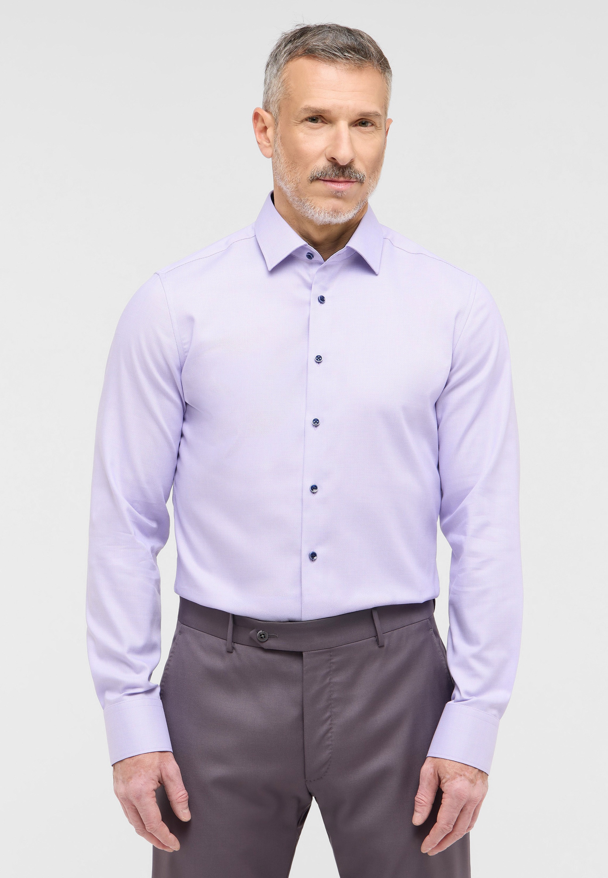 Eterna Langarmhemd "SLIM FIT", NON IRON (bügelfrei) günstig online kaufen