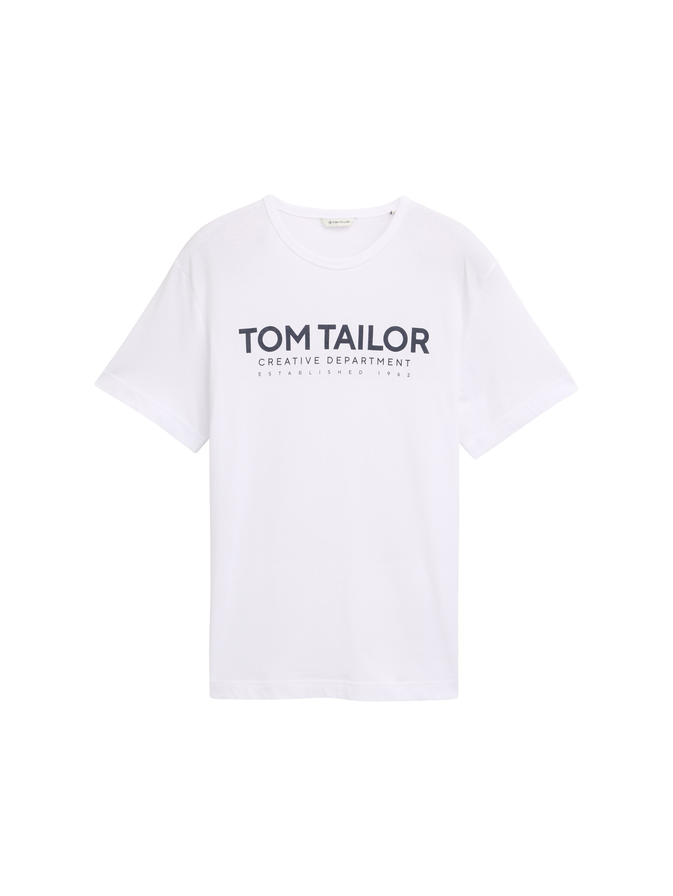 TOM TAILOR Rundhalsshirt, mit Logoprint