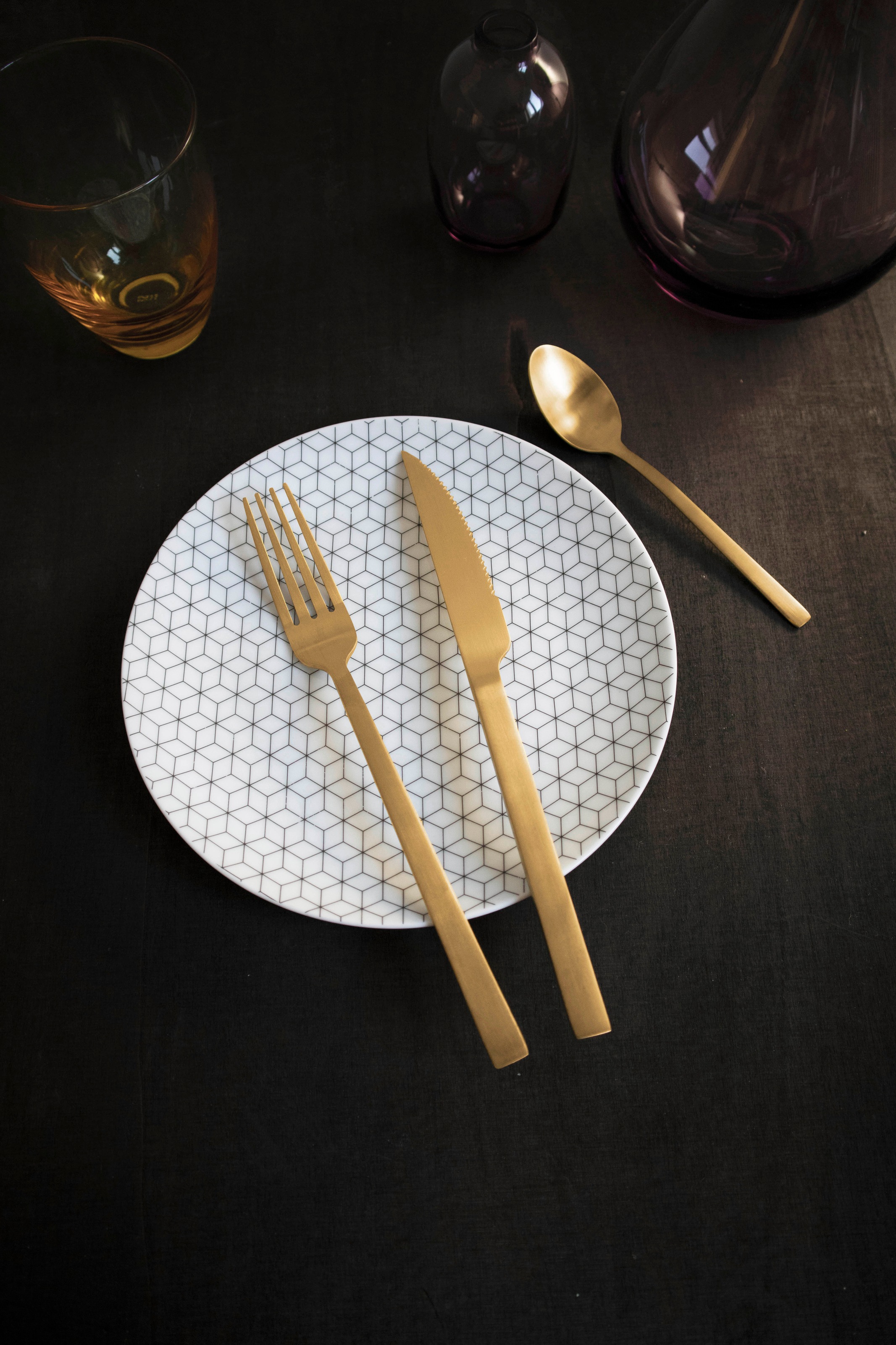 PINTINOX Besteck-Set "DUKE SATIN SUN" in moderner und zeitloser Formgebung günstig online kaufen