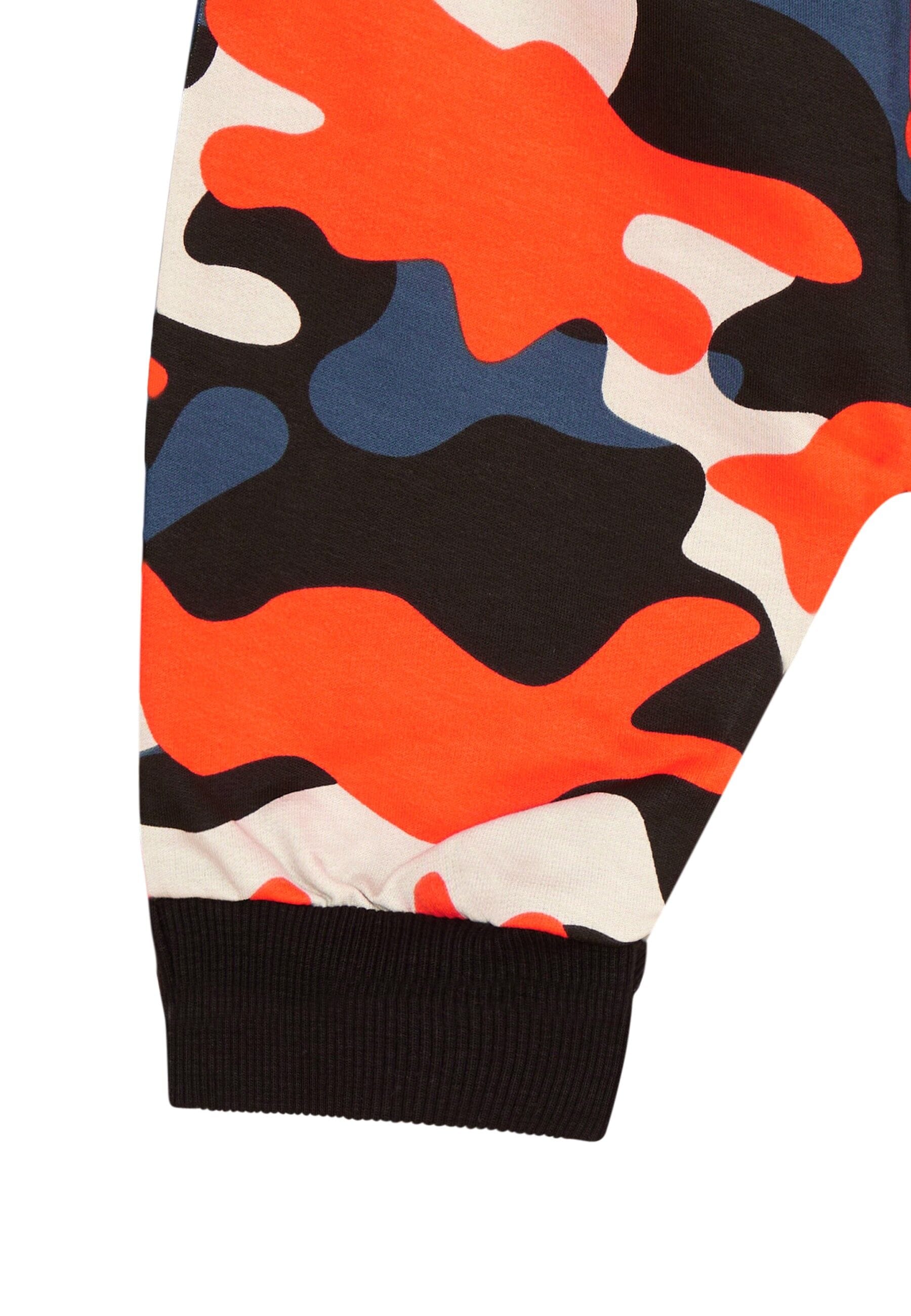 Denokids Hausanzug »Wild Camo«, (2 tlg.), mit Tiger-Print