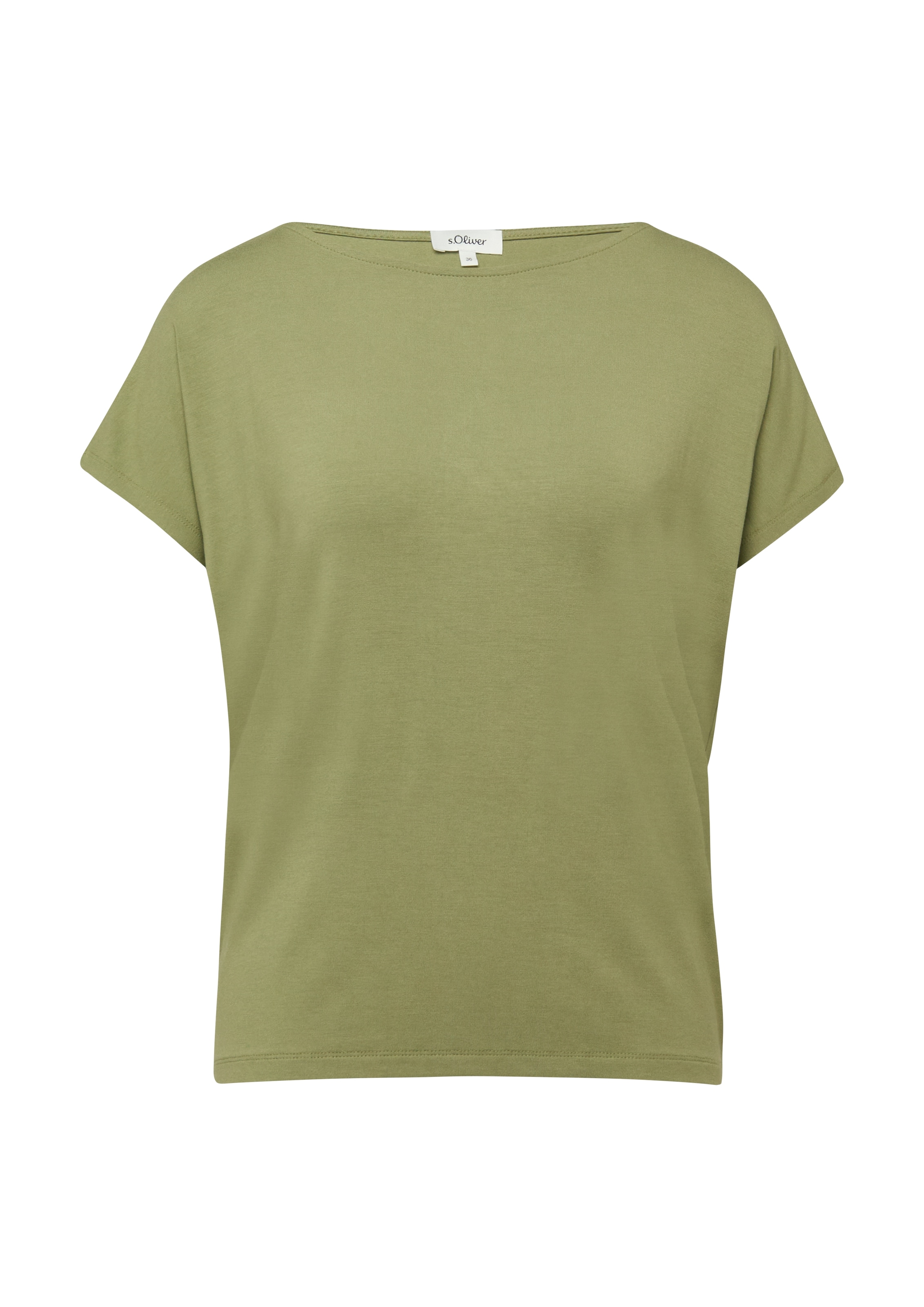 s.Oliver T-Shirt mit Markenlabel