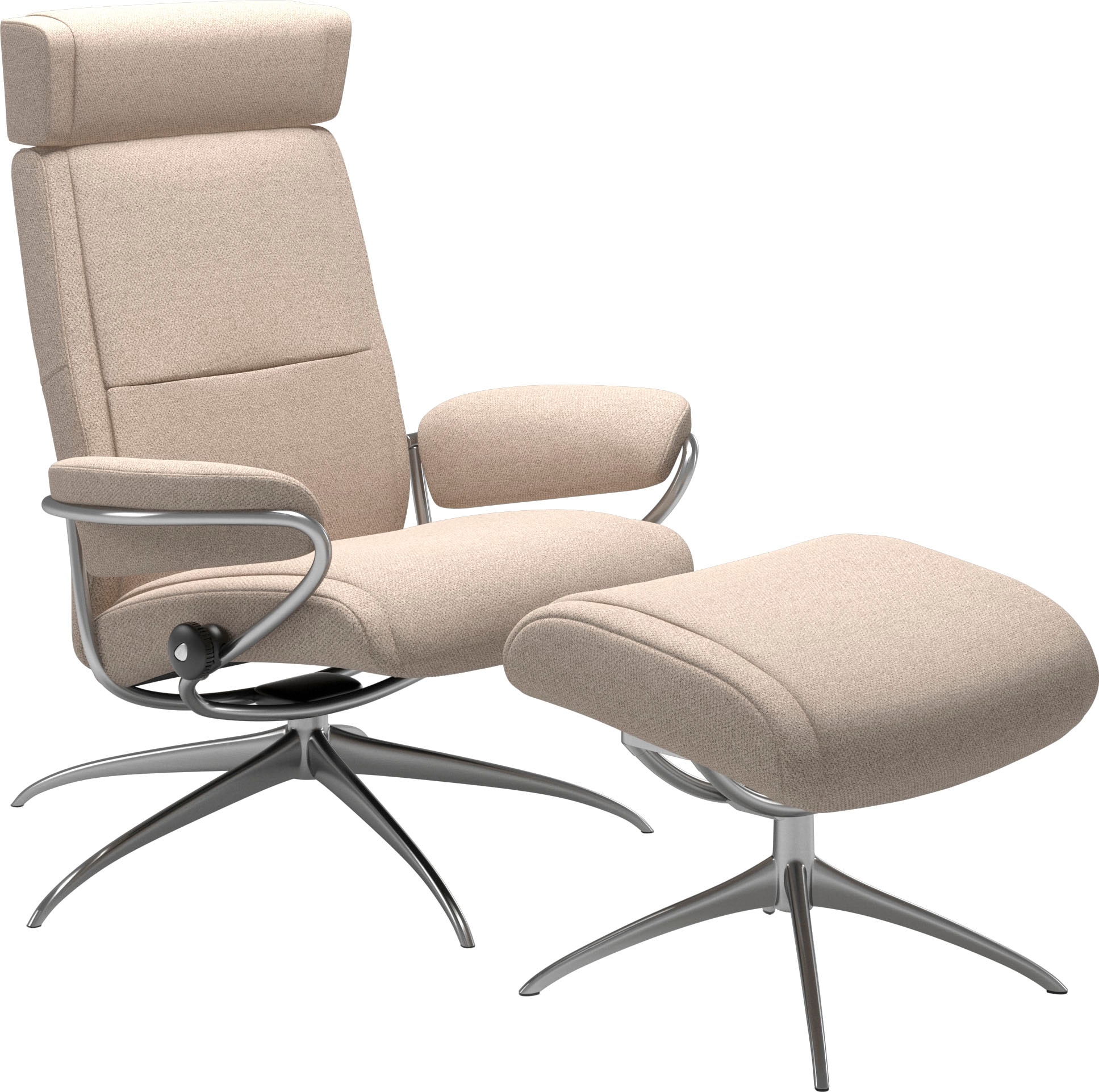 Stressless Relaxsessel "Paris", (Set, Relaxsessel mit Hocker), mit Hocker, günstig online kaufen