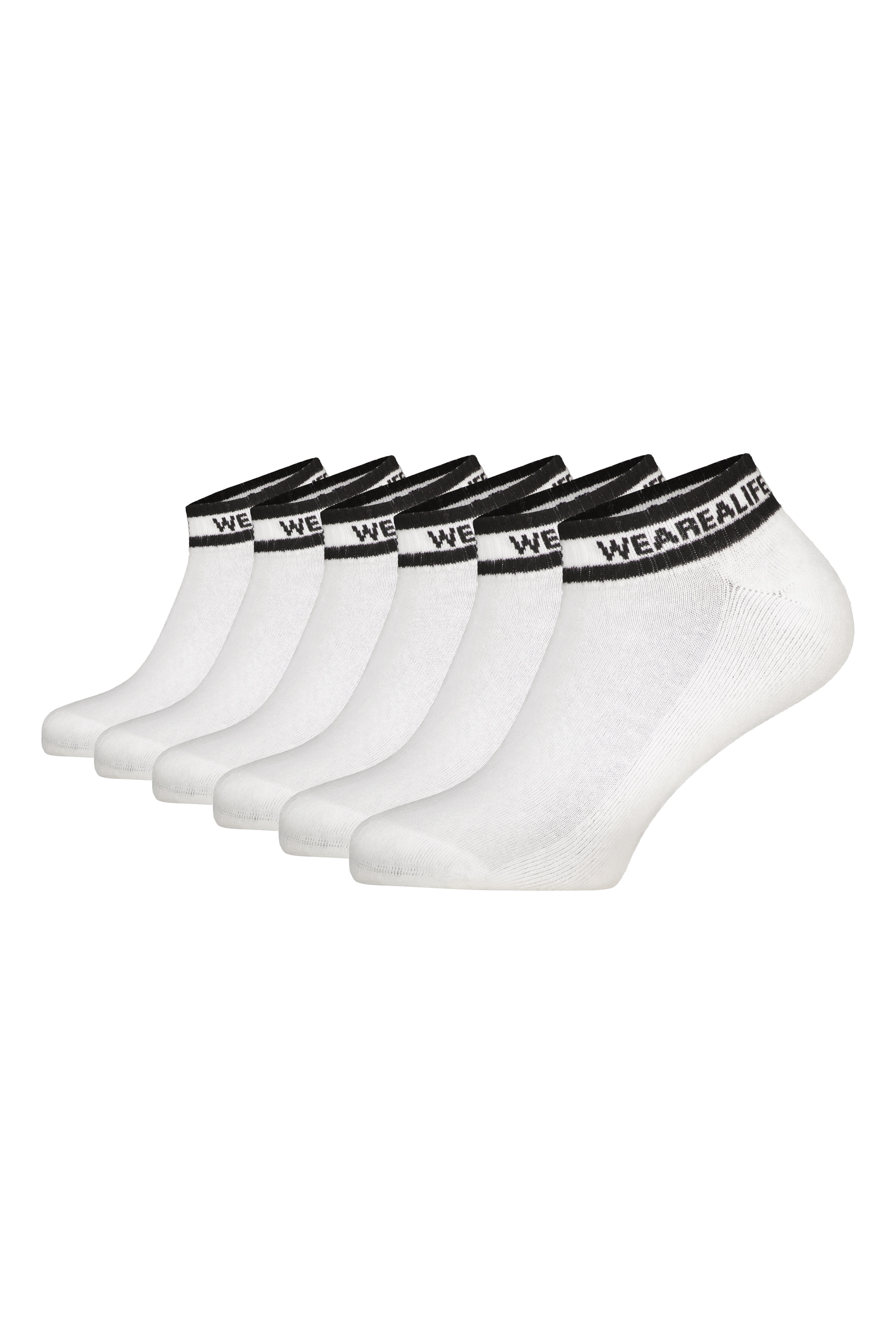 Alife & Kickin Sneakersocken kurze sportliche Socken mit Steifen, aus Baumwolle mit weichem Bund