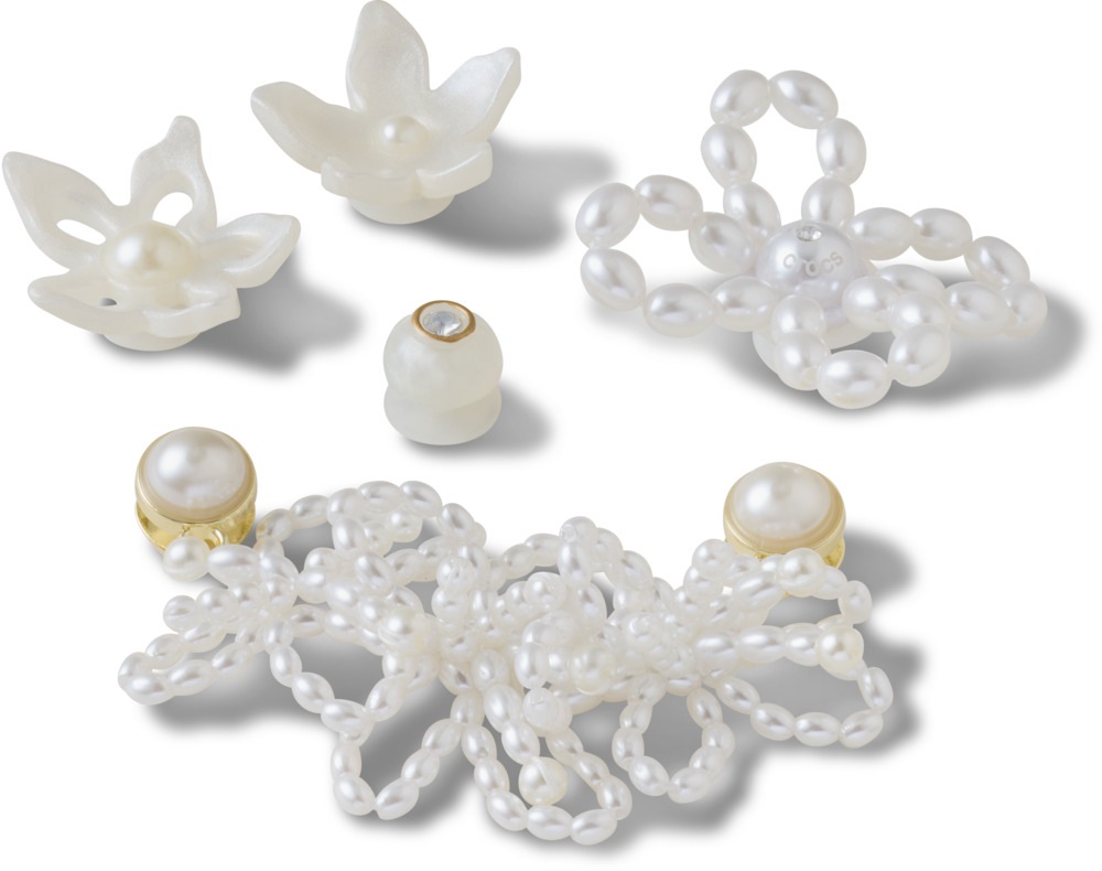 Crocs Schuhanstecker »Jibbitz™ White Pearl«, Elegante Schuhanstecker