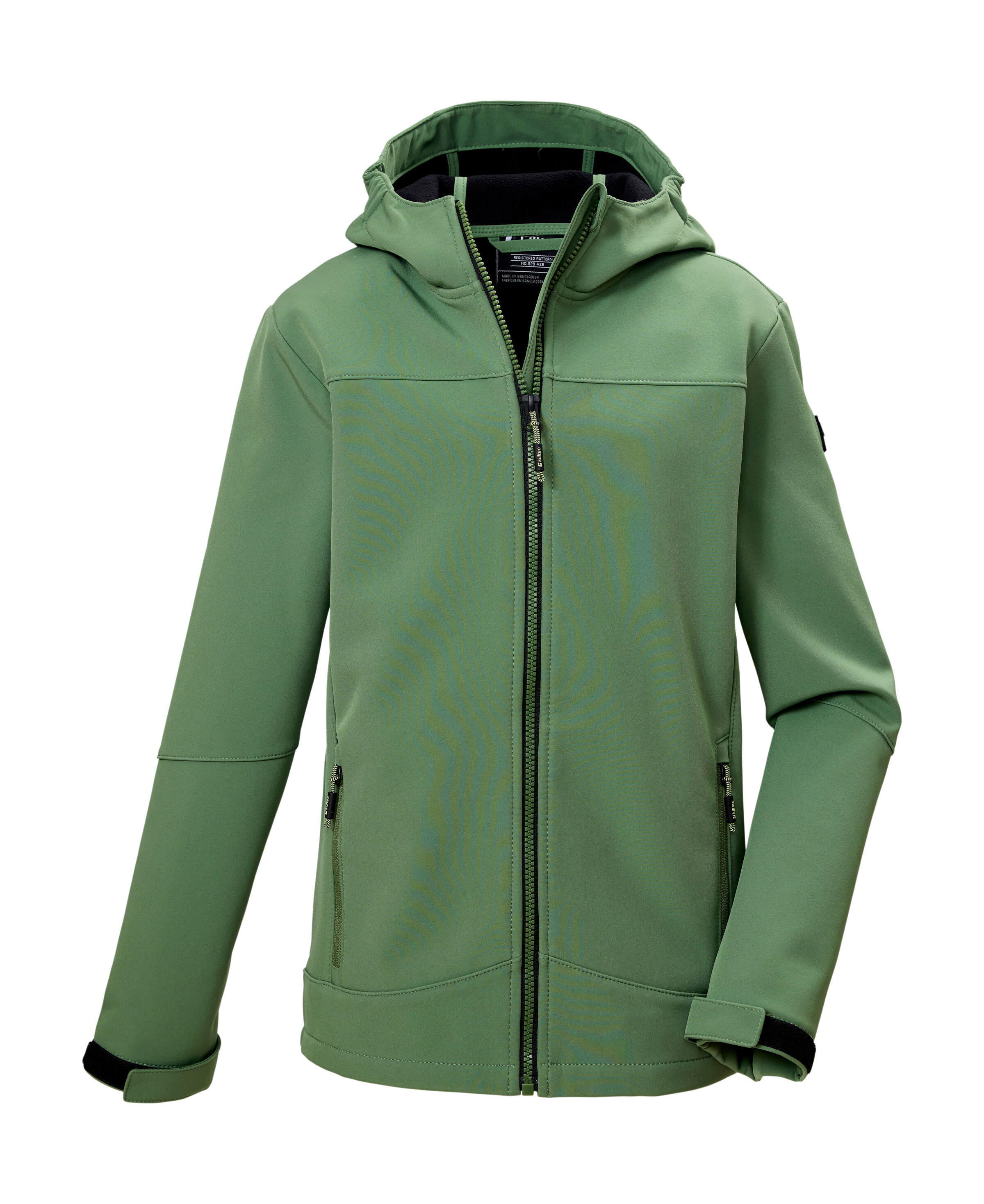 Killtec "KOS 484 BYS SFTSHLL JCKT" Winddichte, wasserabweisende Softshelljacke mit Kapuze