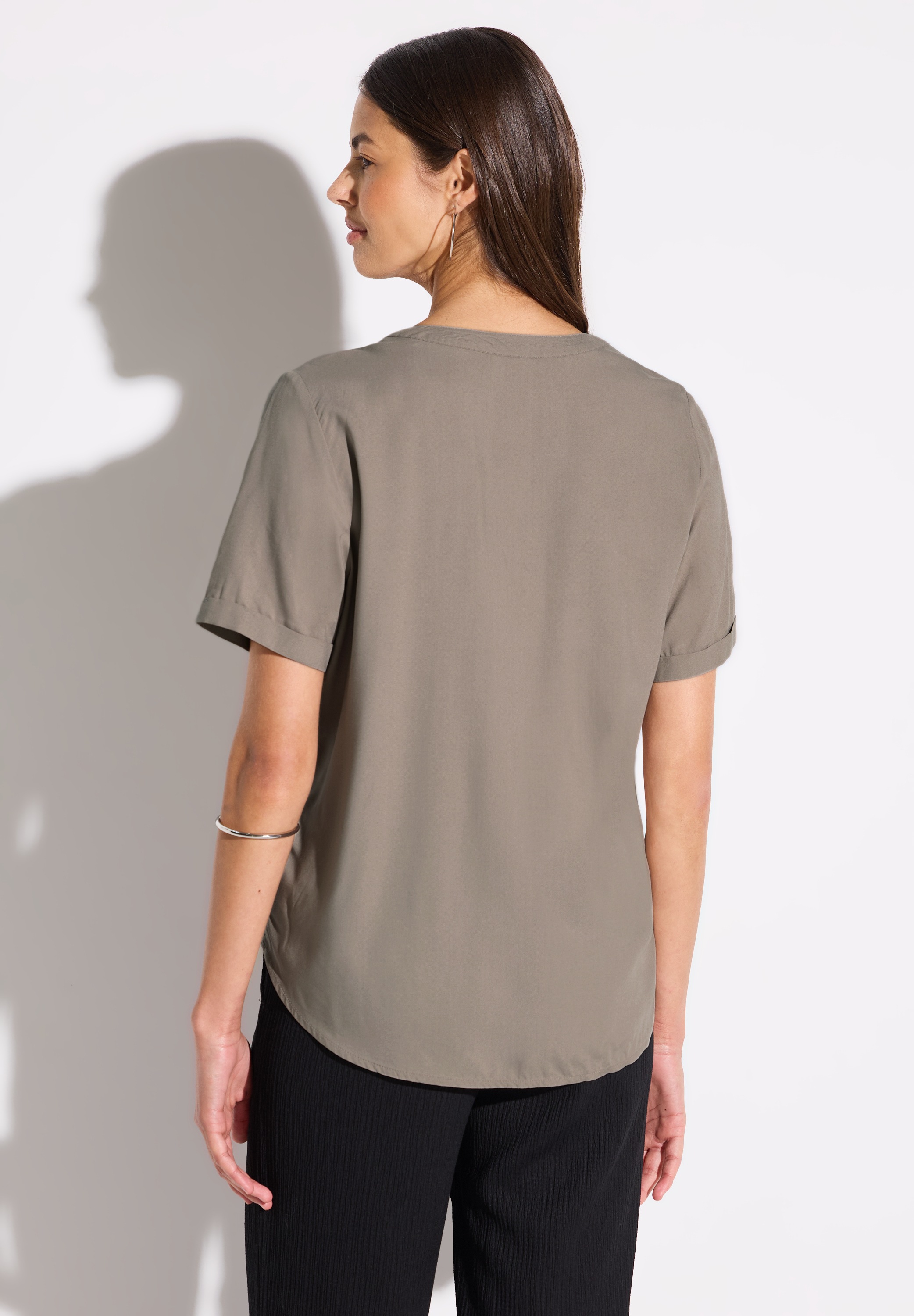 STREET ONE Hemdbluse, aus softer Viskose