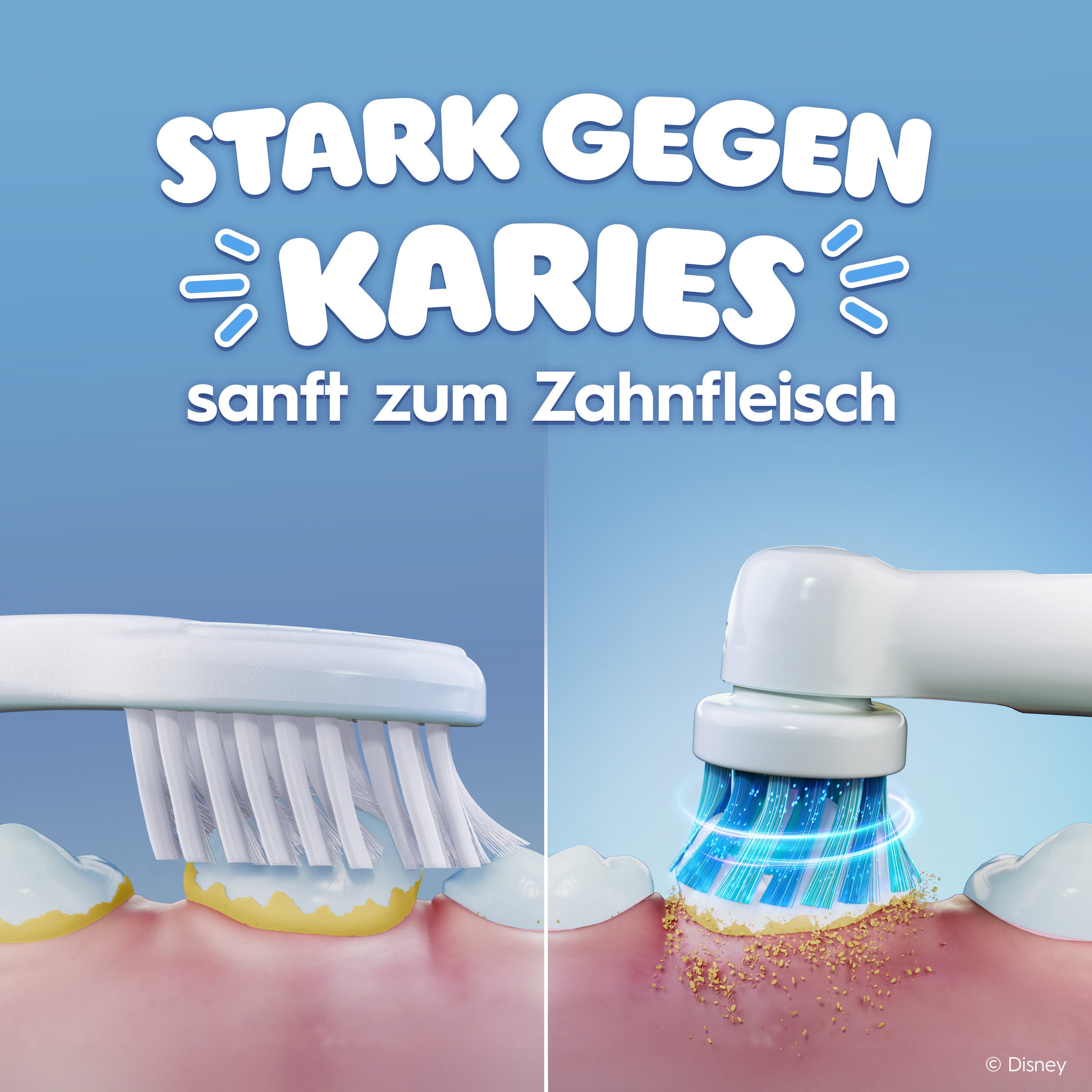 Oral-B Aufsteckbürsten »Pro Kids 3+ König der Löwen« Extra weiche Borsten, ab 3 Jahren