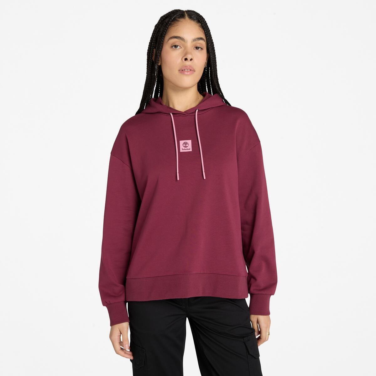 Timberland Kapuzensweatshirt "STACK LOGO Loop Back Hoodie", 1 Stk. günstig online kaufen