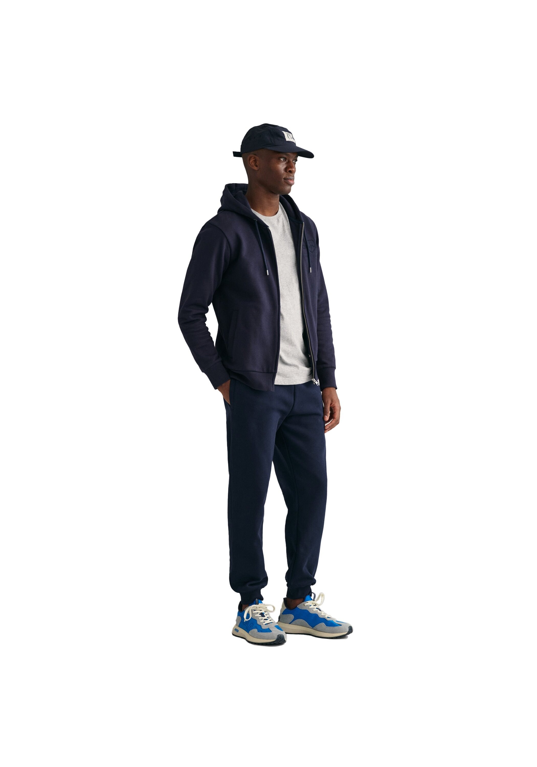 Gant Sweatshirt »Sweatjacke REGULAR TONAL SHIELD FULL ZIP HOODIE«