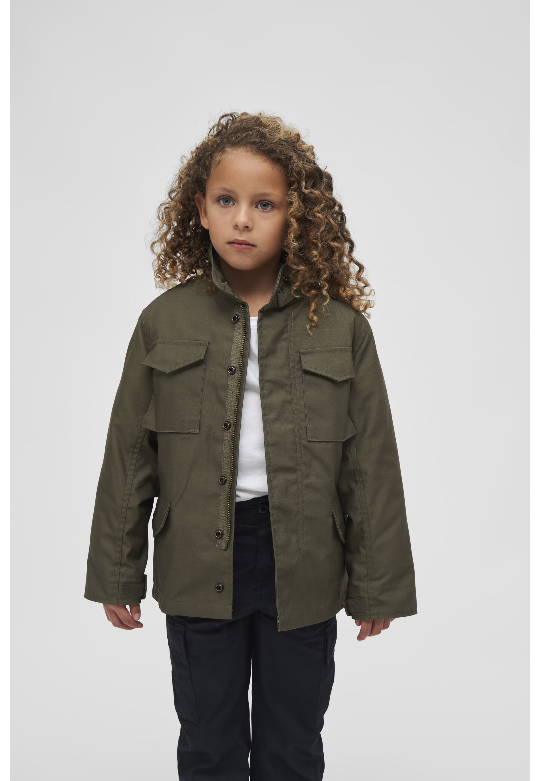 Brandit Parka »Brandit Herren Kids M65 Standard Jacket« 1 Stk. tlg. ohne Kapuze