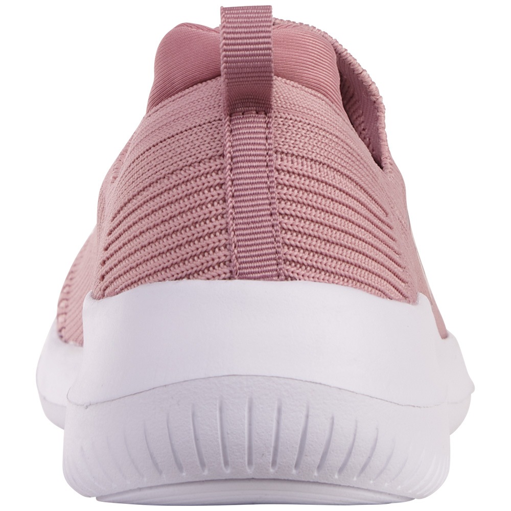 Sneaker LOTTO, Damen, Gr. 38, silber (dunkelrose, silber), Textil, unifarben, Schuhe Sneaker, - ohne Bücken, ohne Schnüren 3