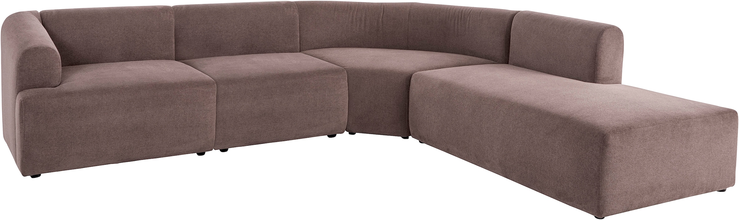 LeGer Home by Lena Gercke Ecksofa »LYZA L-Form links/rechts, Modularsofa, Maße B/T/H: 287/267/74 cm«, als Modul oder separat verwendbar, für individuelle Zusammenstellung