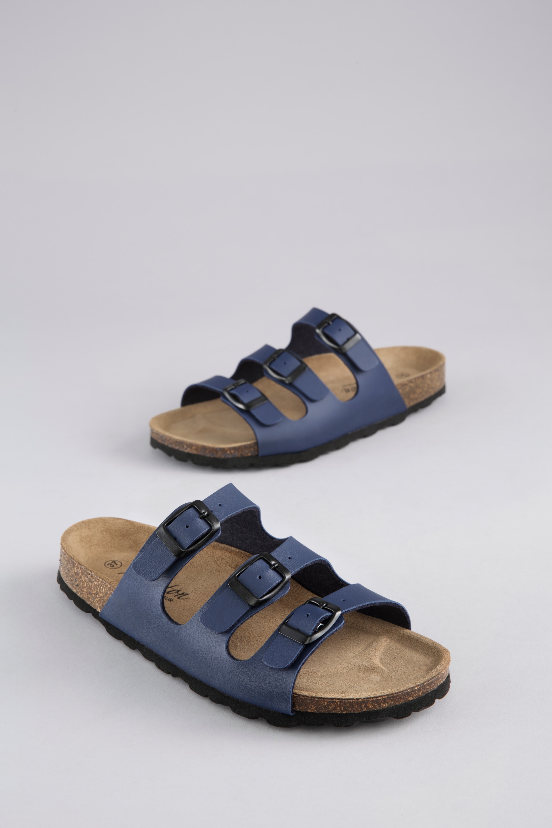 Aniston SHOES Pantolette, Gartenschuh, Berufsschuh, Hausschuh mit Veloursleder-Fußbett