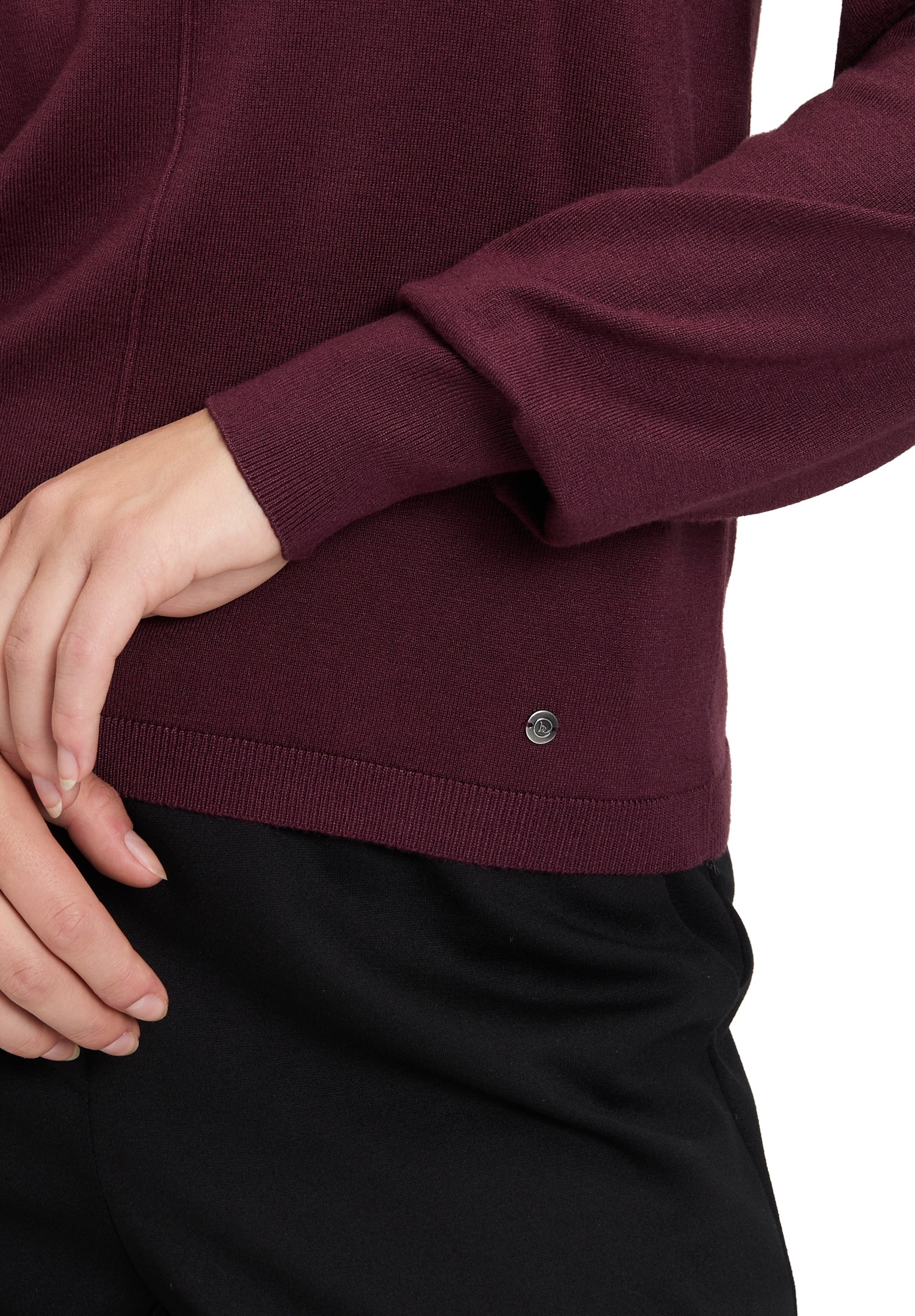 Betty&Co Strickpullover »Betty & Co Damen Strickpullover mit Strickdetails«, (1 tlg.)