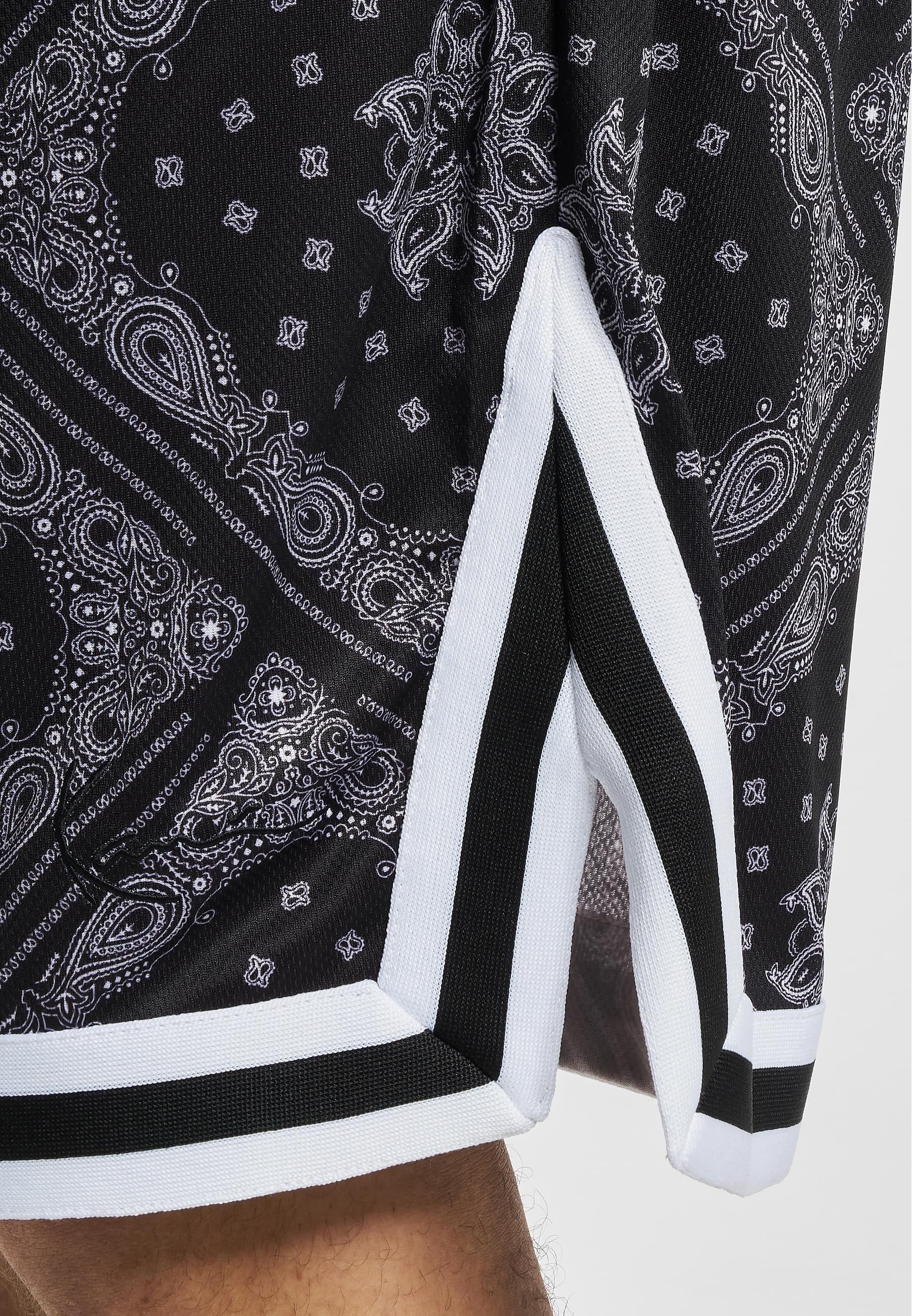 Karl Kani Stoffhose »Karl Kani Herren KK Woven Signature Paisley Mesh Shorts«, (1 tlg.)