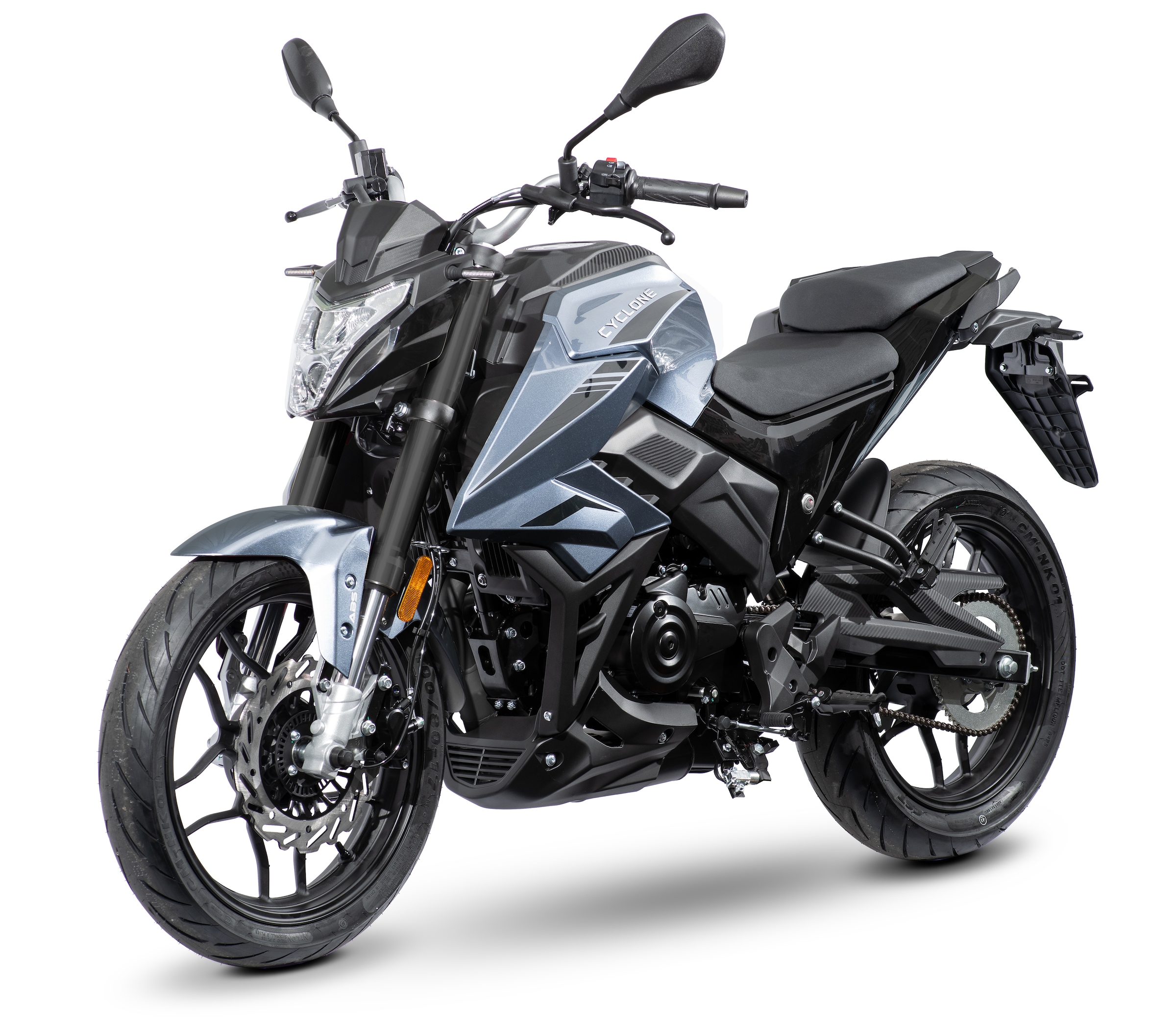 Cyclone Motorrad »Batllo5, 125, E5+, Naked« 124 cm³ 95 km/h Euro 5+ 15 11 kW, 15 PS, ABS, 125er Naked, digitales Cockpit