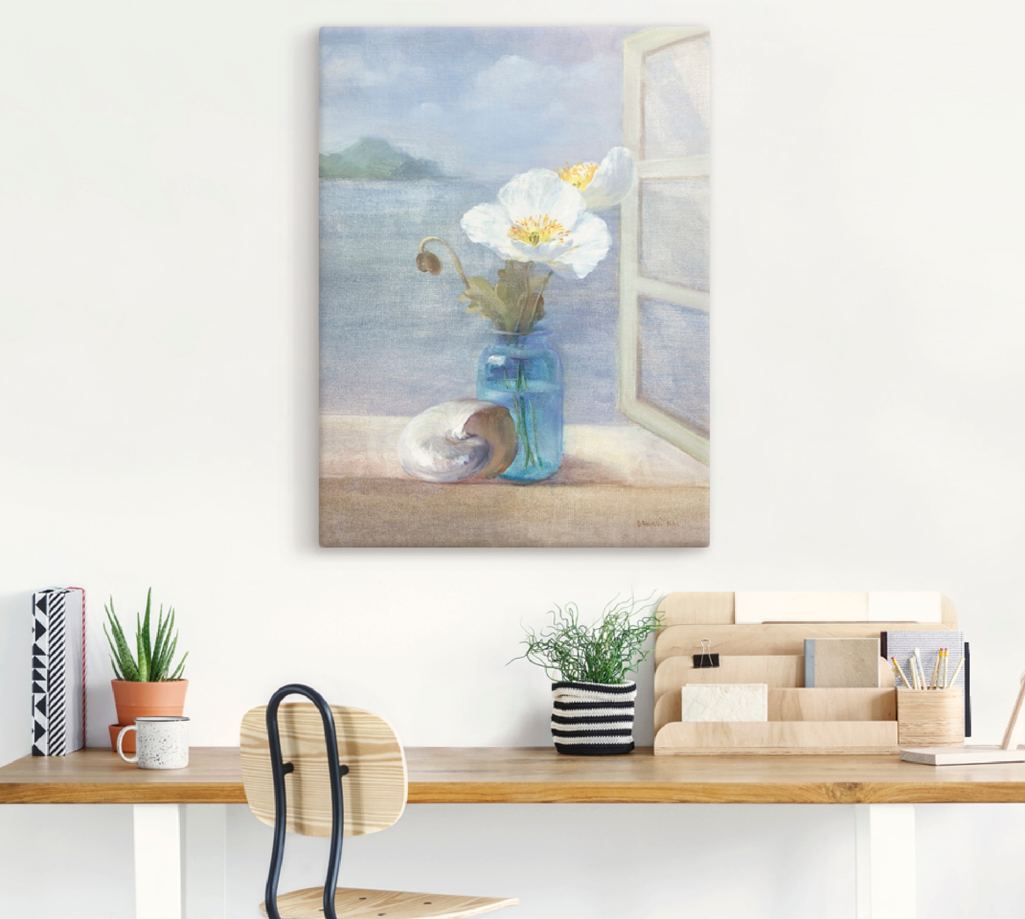 Artland Wandbild »Küsten Blumen II«, Arrangements, (1 St.), als Leinwandbild, Poster in verschied. Größen