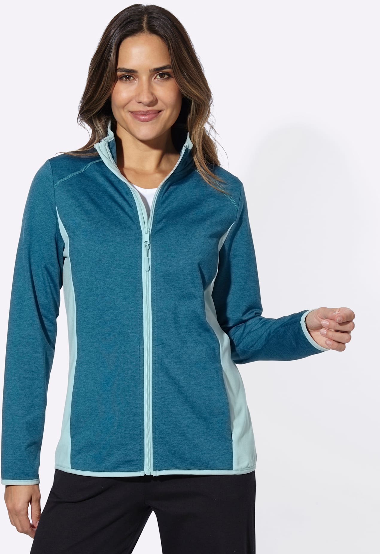 Laufjacke ohne Kapuze