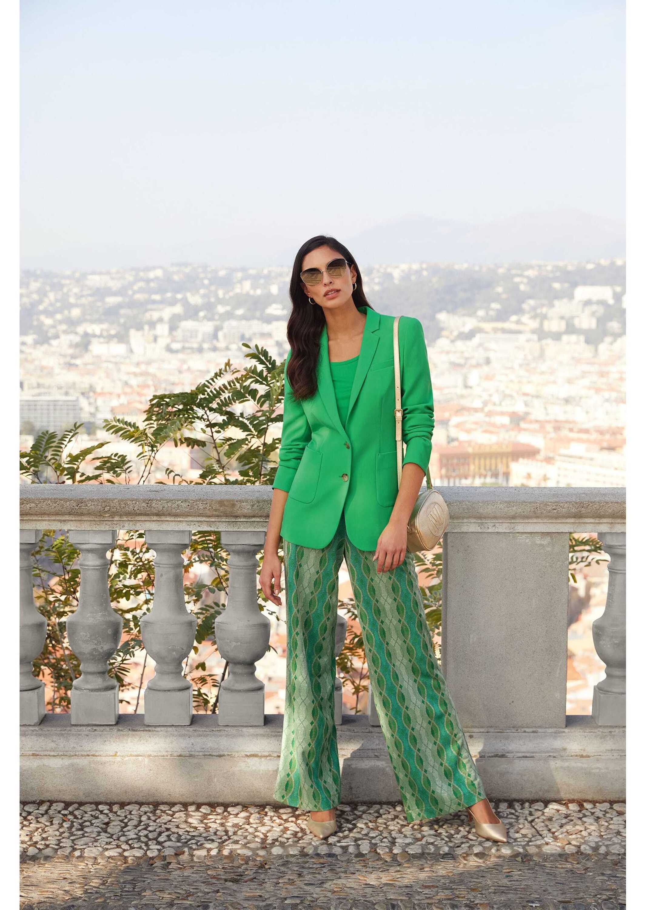 MADELEINE Jackenblazer »Blazer Langer Jersyblazer mit Revers«