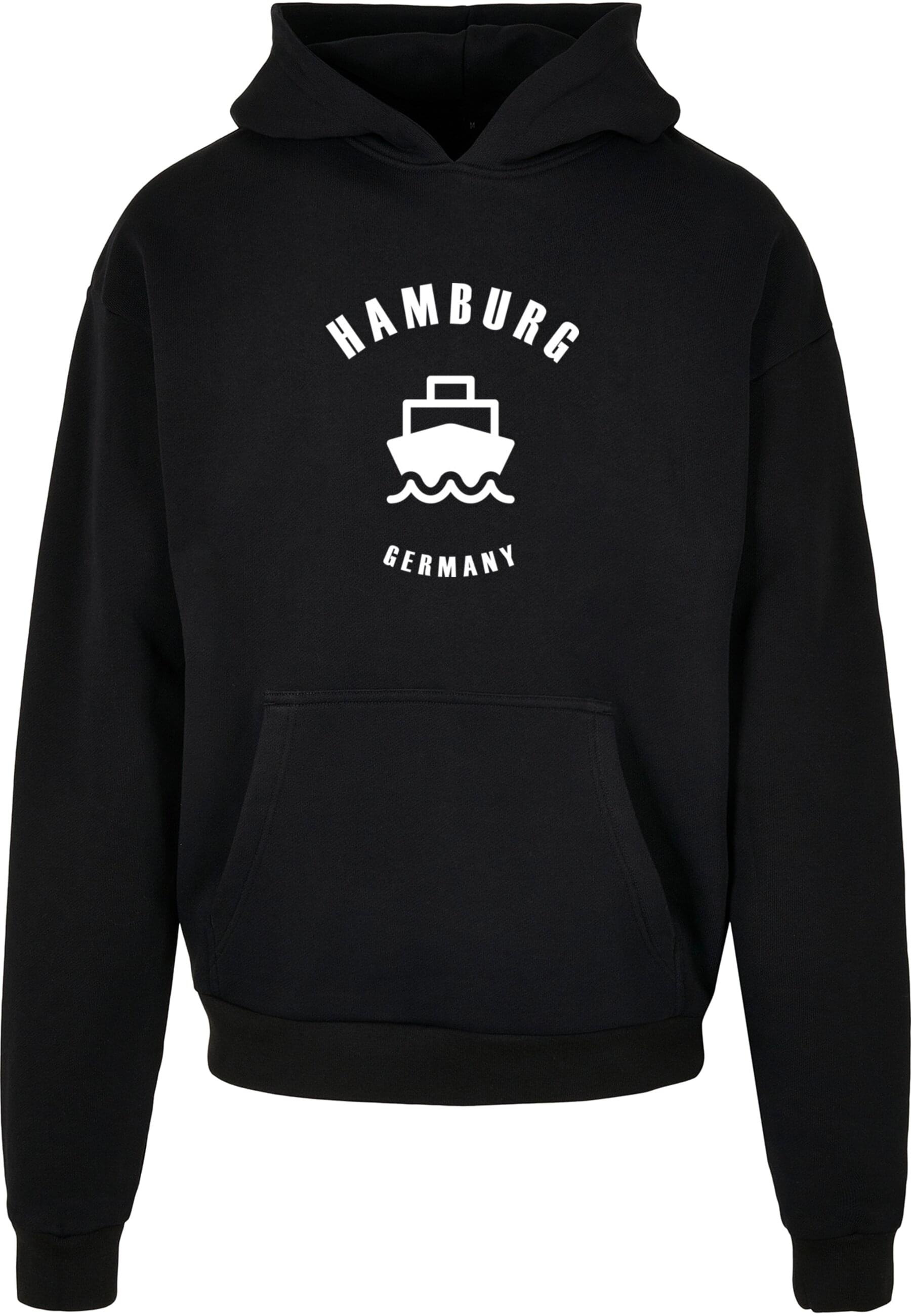 Merchcode Kapuzensweatshirt "Merchcode Herren Hamburg X Ultra Heavy Hoody"