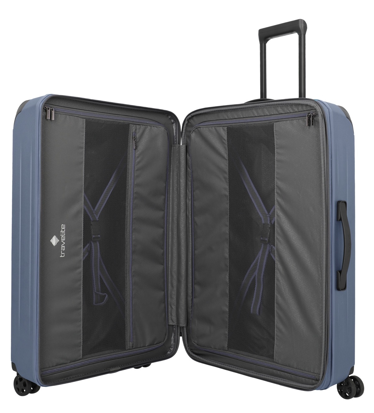 travelite Hartschalen-Trolley »DYNAMIIC, verschiedene Größen und Farben«, 4 Rollen, Hartschalen-Koffer auch in XL ABS Volumenerweiterung bei S+/M/L