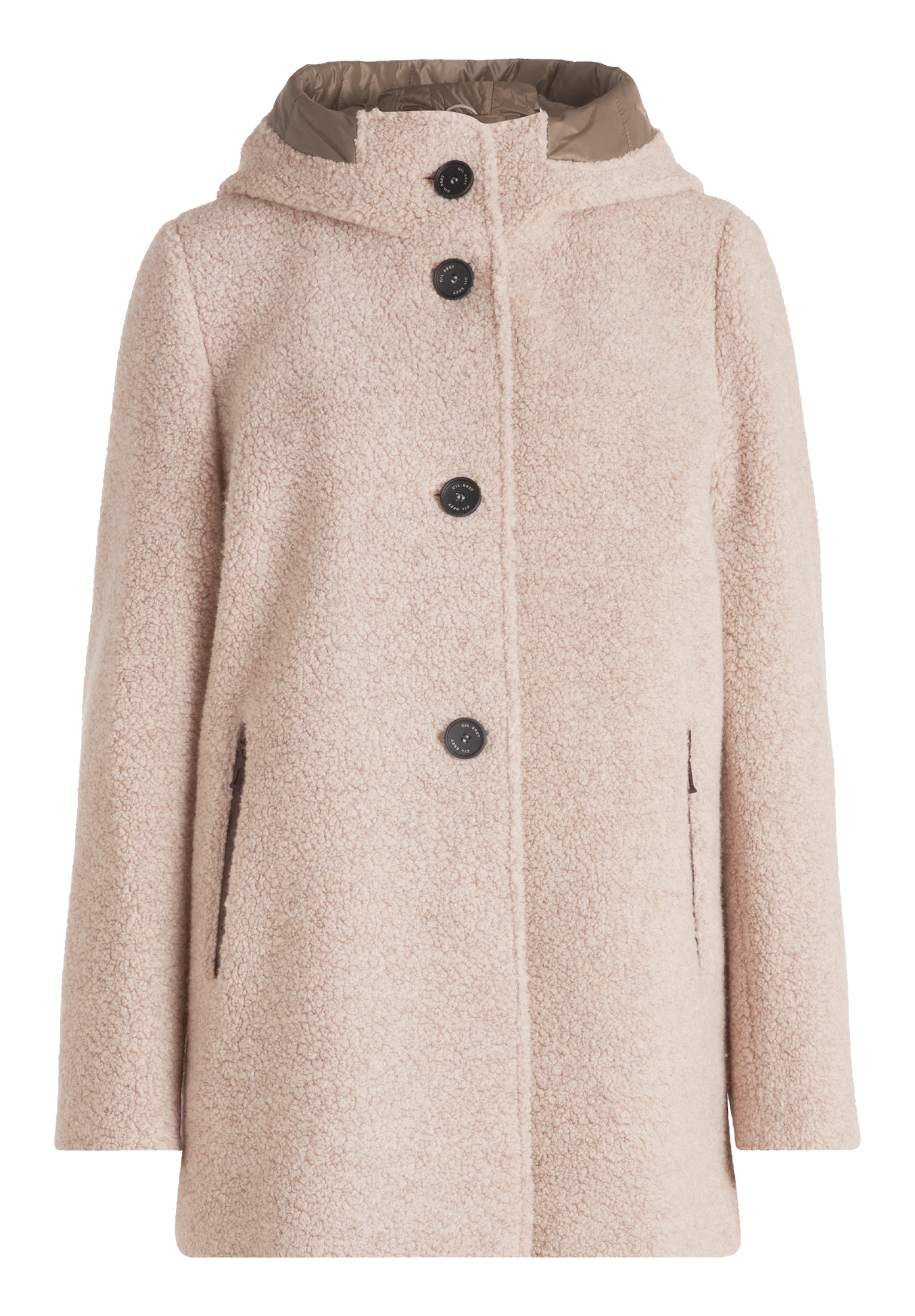 Gil Bret Wolljacke »Damen mit Kapuze« mit Kapuze