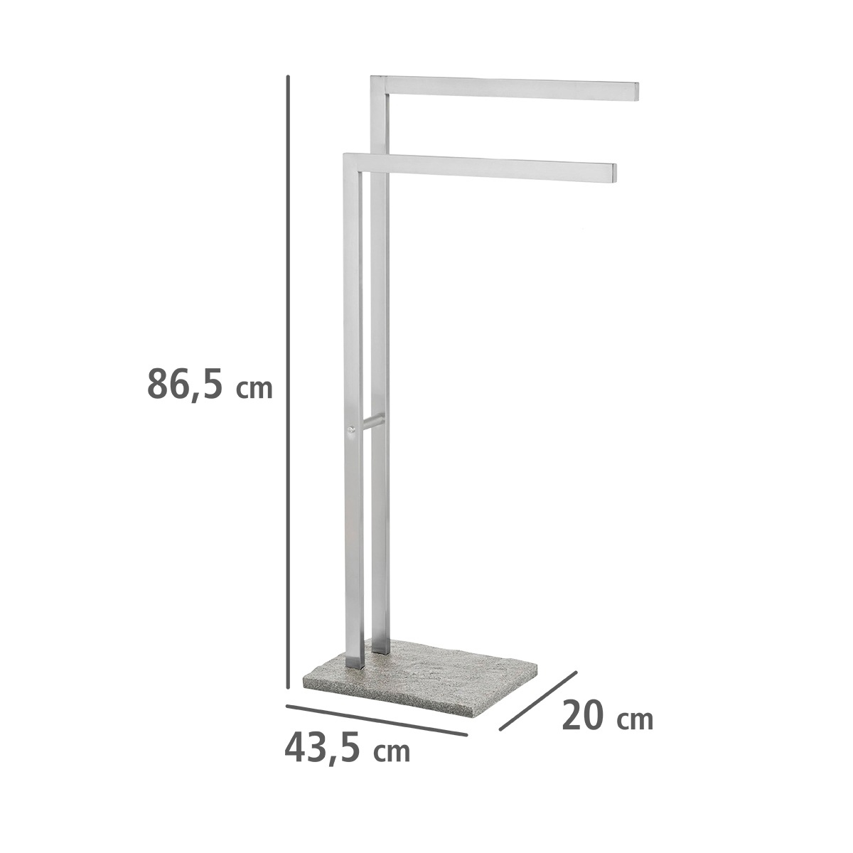 WENKO Handtuchständer »Granit«, Kleiderständer, Edelstahl rostfrei kaufen |  BAUR