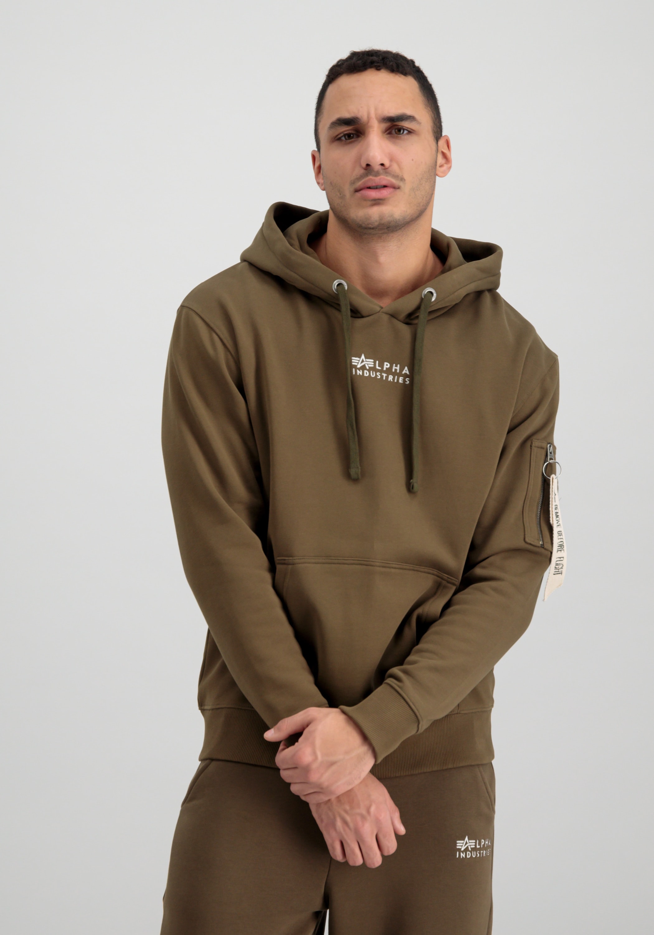 Alpha Industries Hoodie "Alpha Industries Men - Hoodies Organics EMB Hoodie"