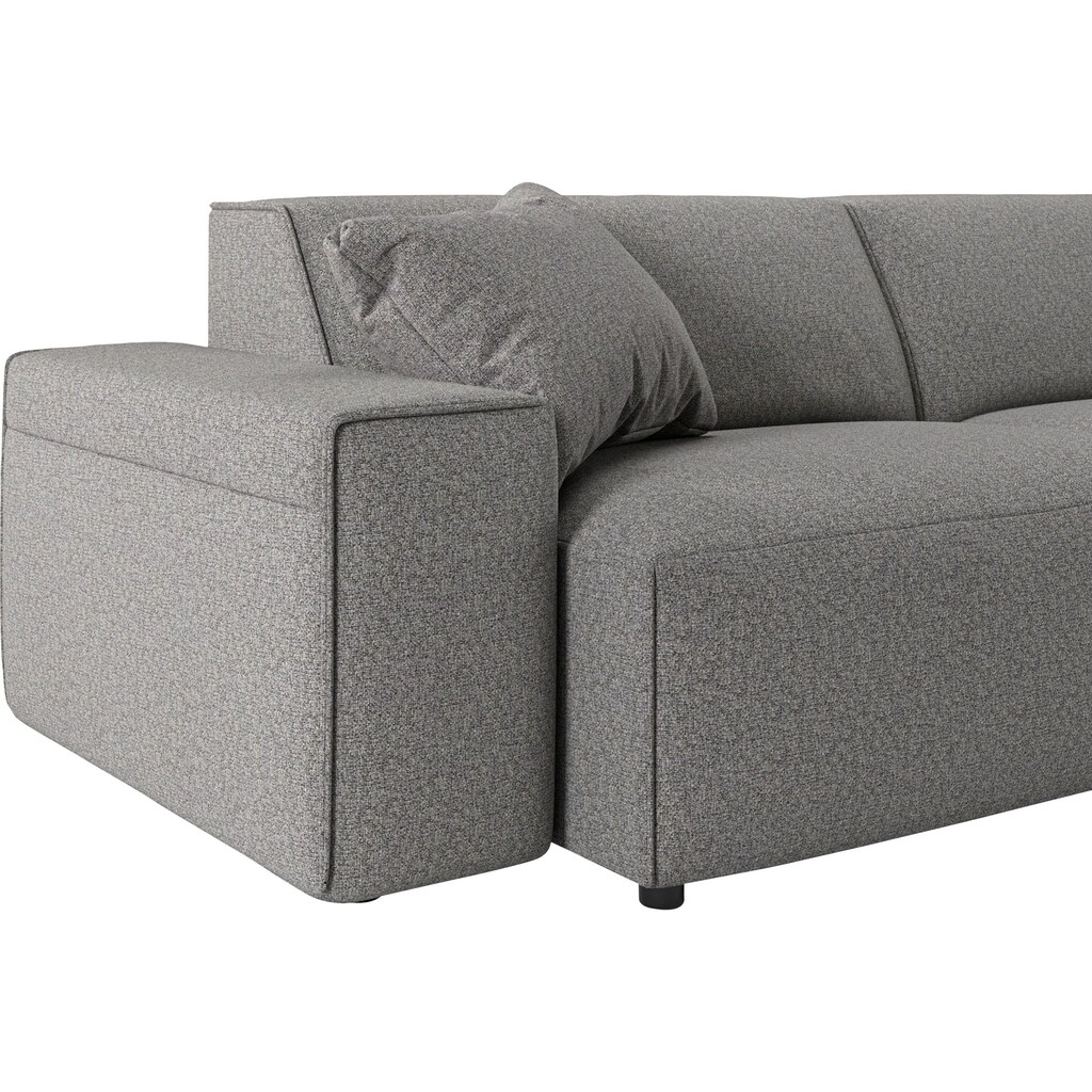 andas Ecksofa »Glimminge L-Form«, Breite 294, auch in Breitcord, Bouclé + Easy care-Bezug, Zierkissen