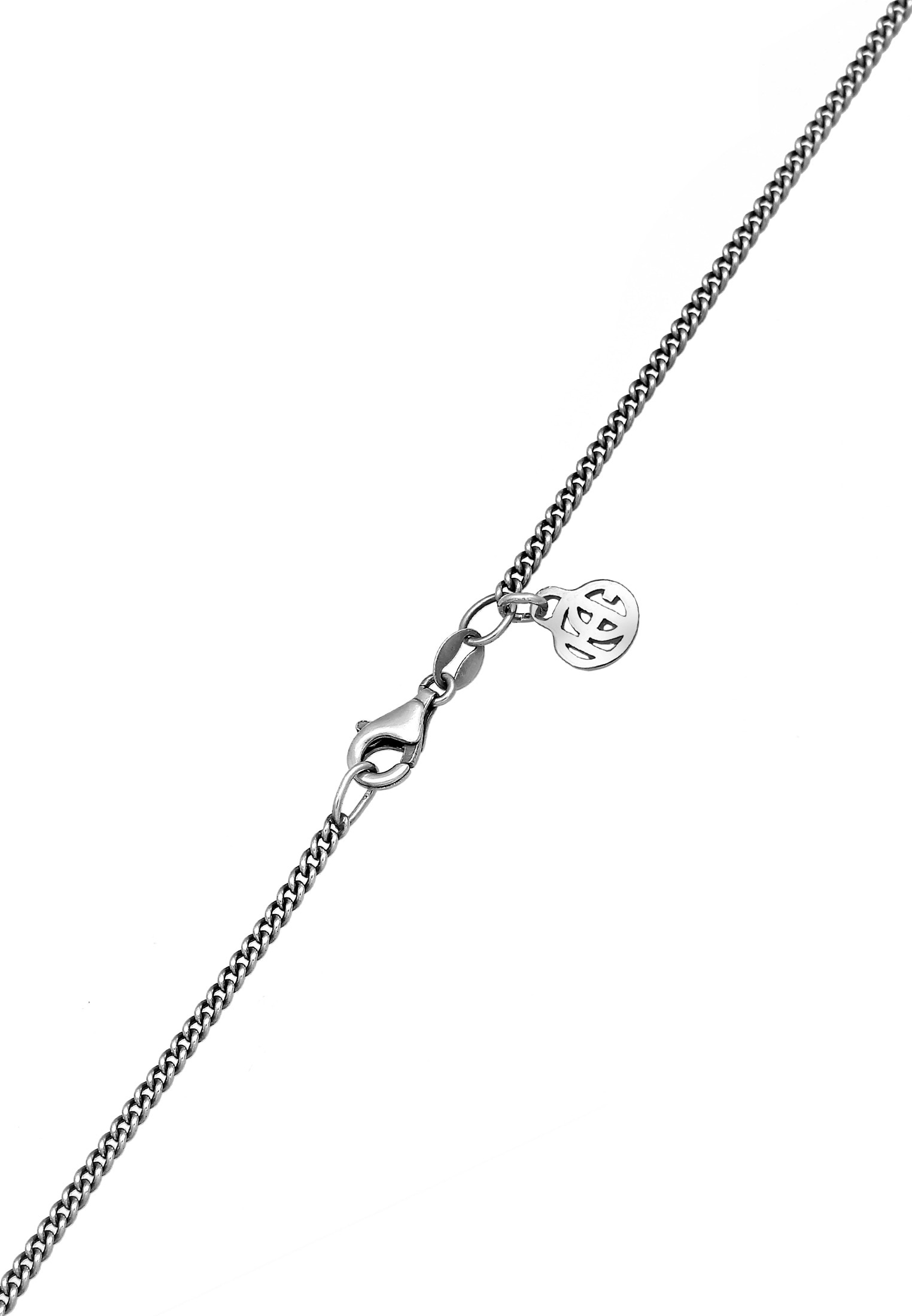 HAZE & GLORY Kette mit Anhänger »Halskette Münze Evil Eye - Sun 925 Silber«