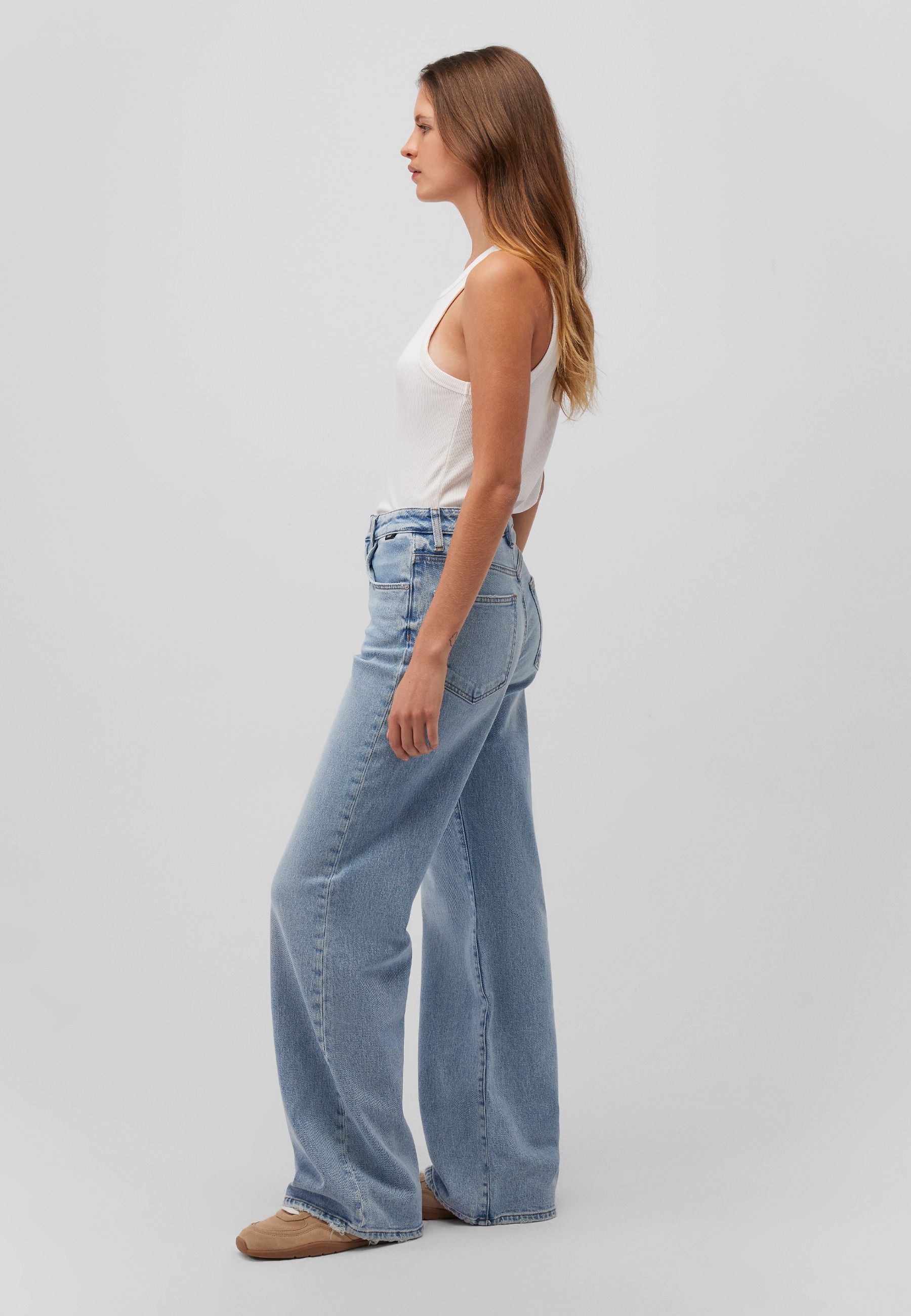 Mavi Weite Jeans »MALIBU«, Loose Wide Leg Jeans